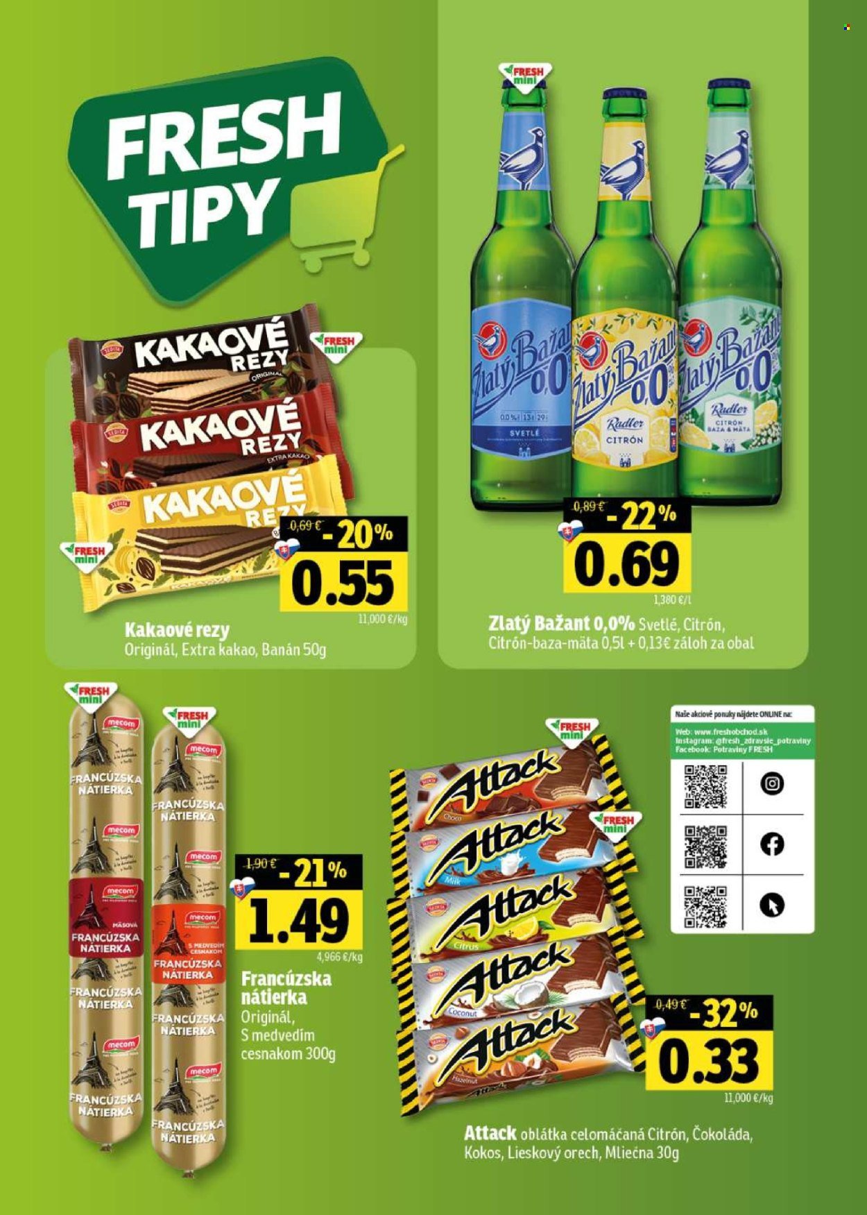 FRESH leták - Stredné a západné Slovensko (2026-01-15 - 2026-01-28) | 38