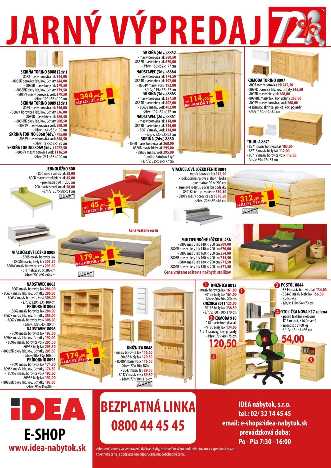 IDEA NÁBYTOK leták - Od stredy 15.4.2026 (2026-04-15 - 2026-04-30) | 4