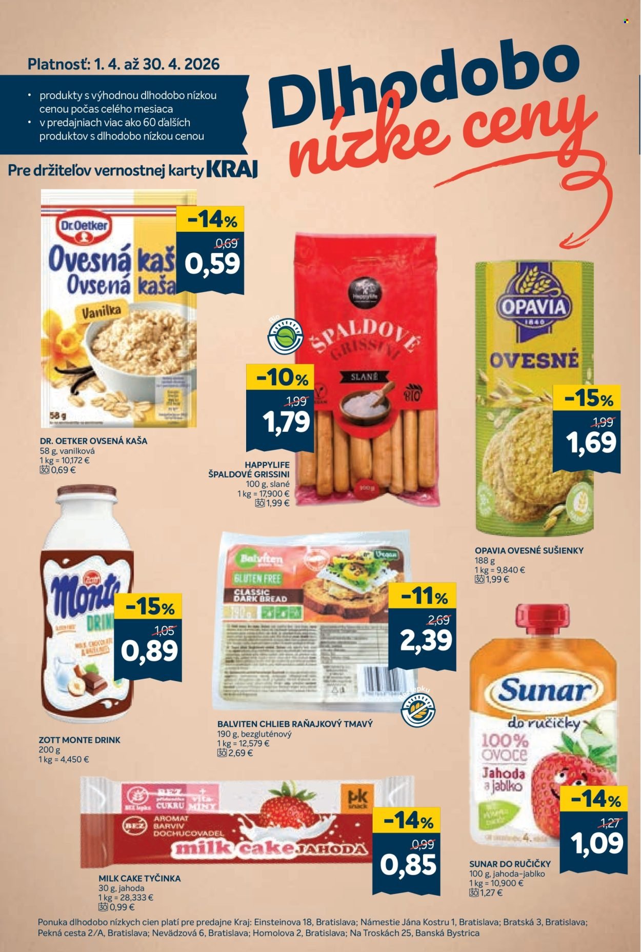 KRAJ leták - Od štvrtka 16.4.2026 (2026-04-16 - 2026-04-22) | 18
