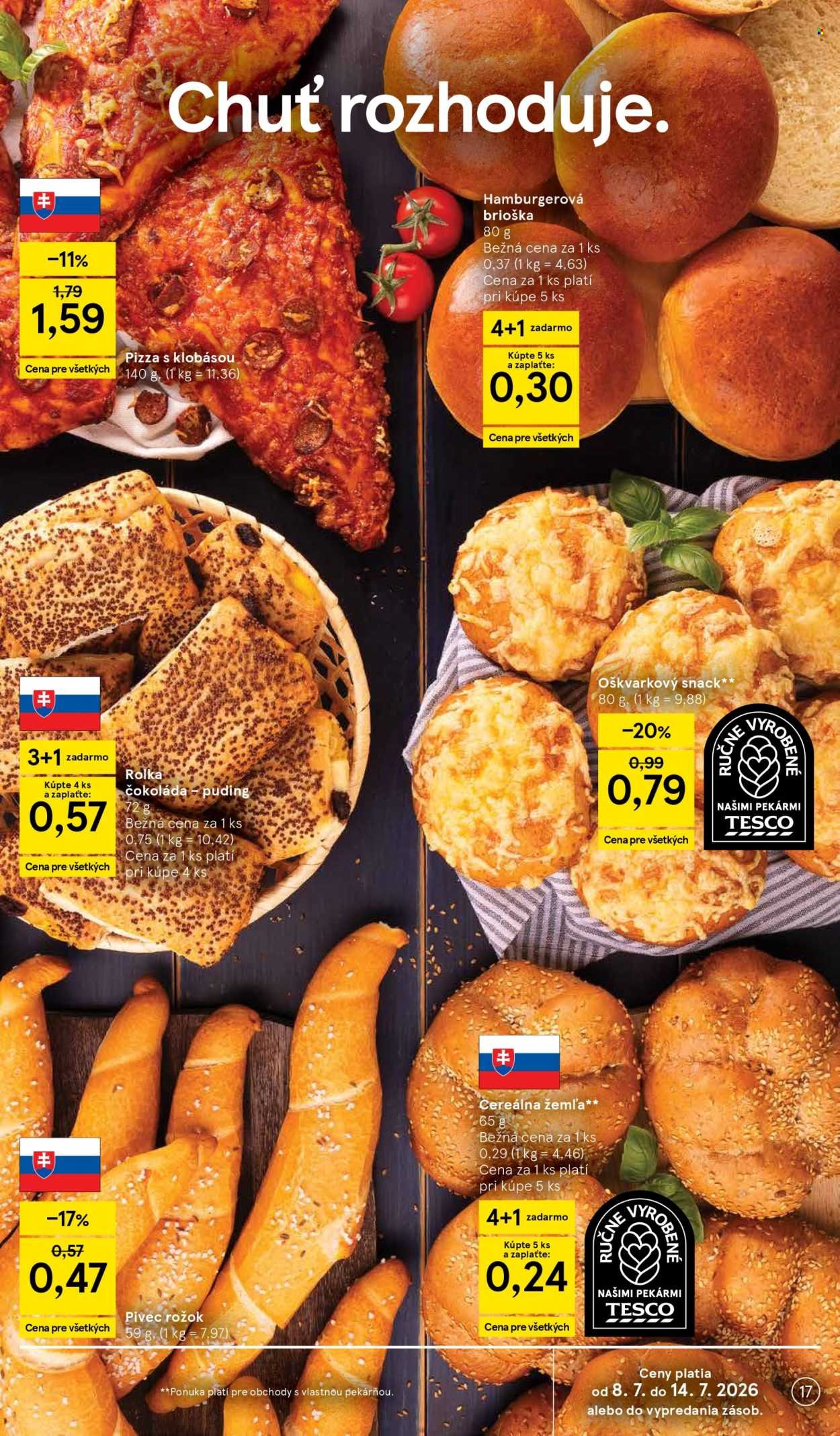 TESCO leták - Od stredy 8.7.2026