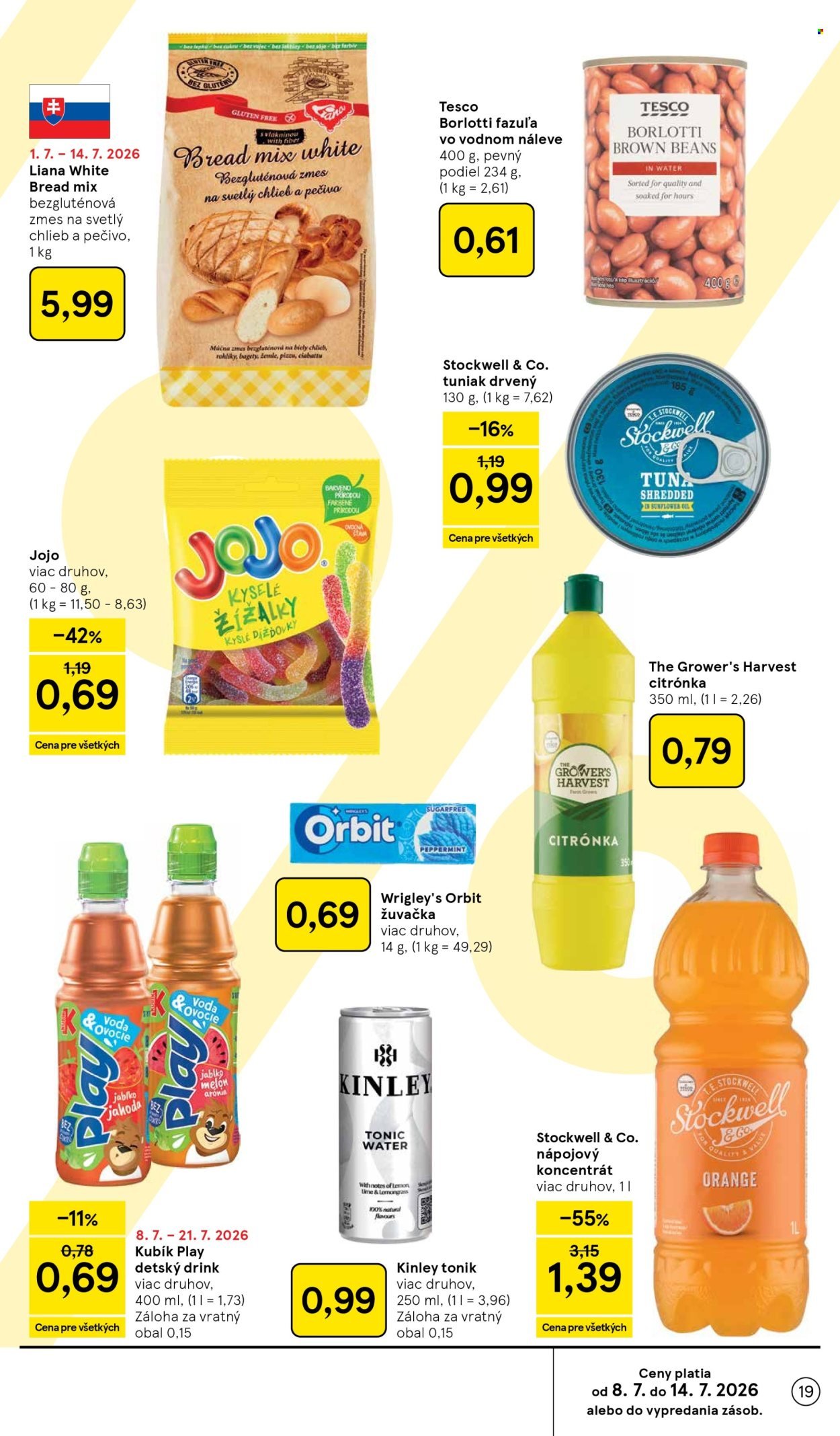 TESCO leták - Od stredy 8.7.2026