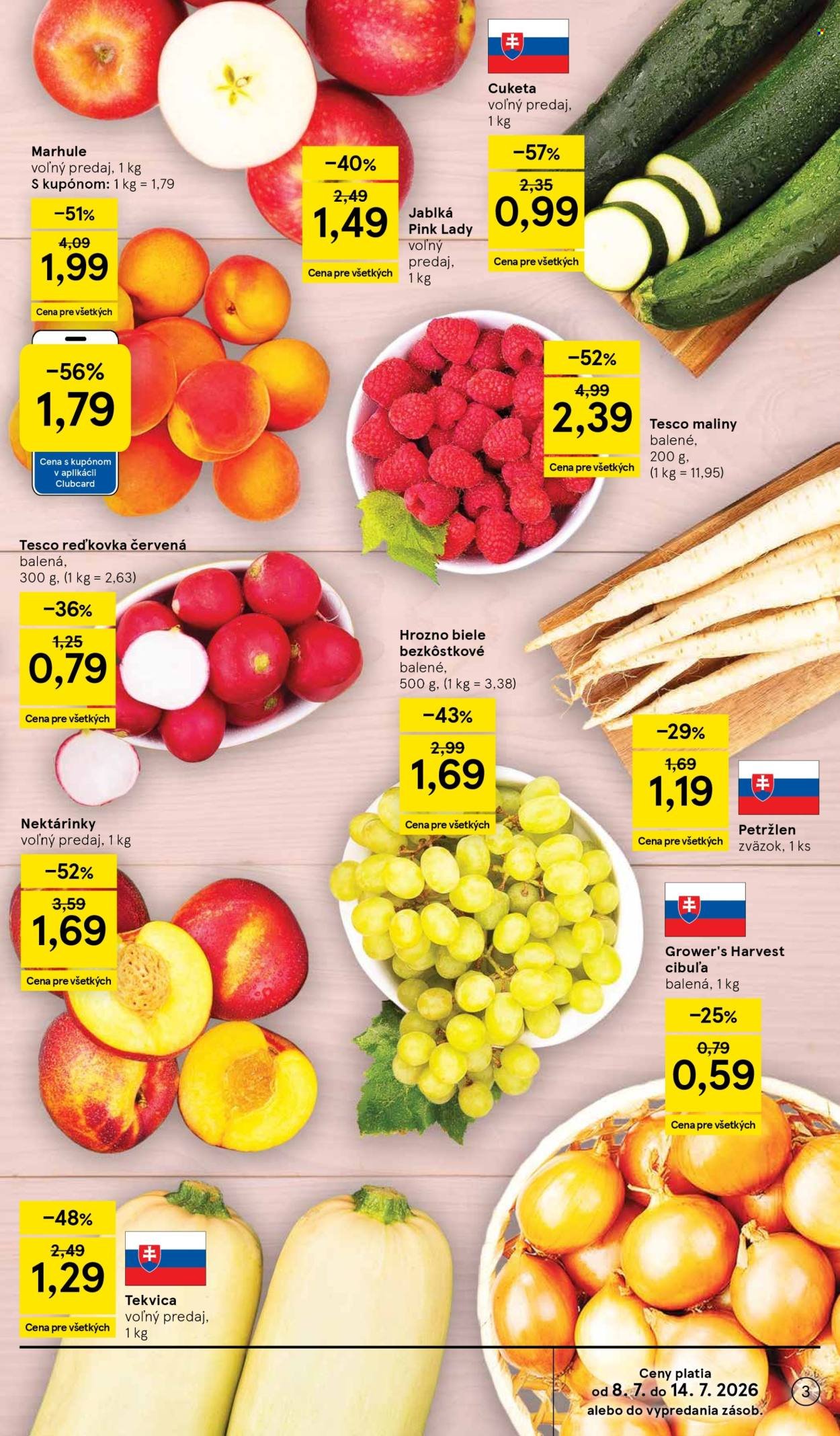 TESCO leták - Od stredy 8.7.2026