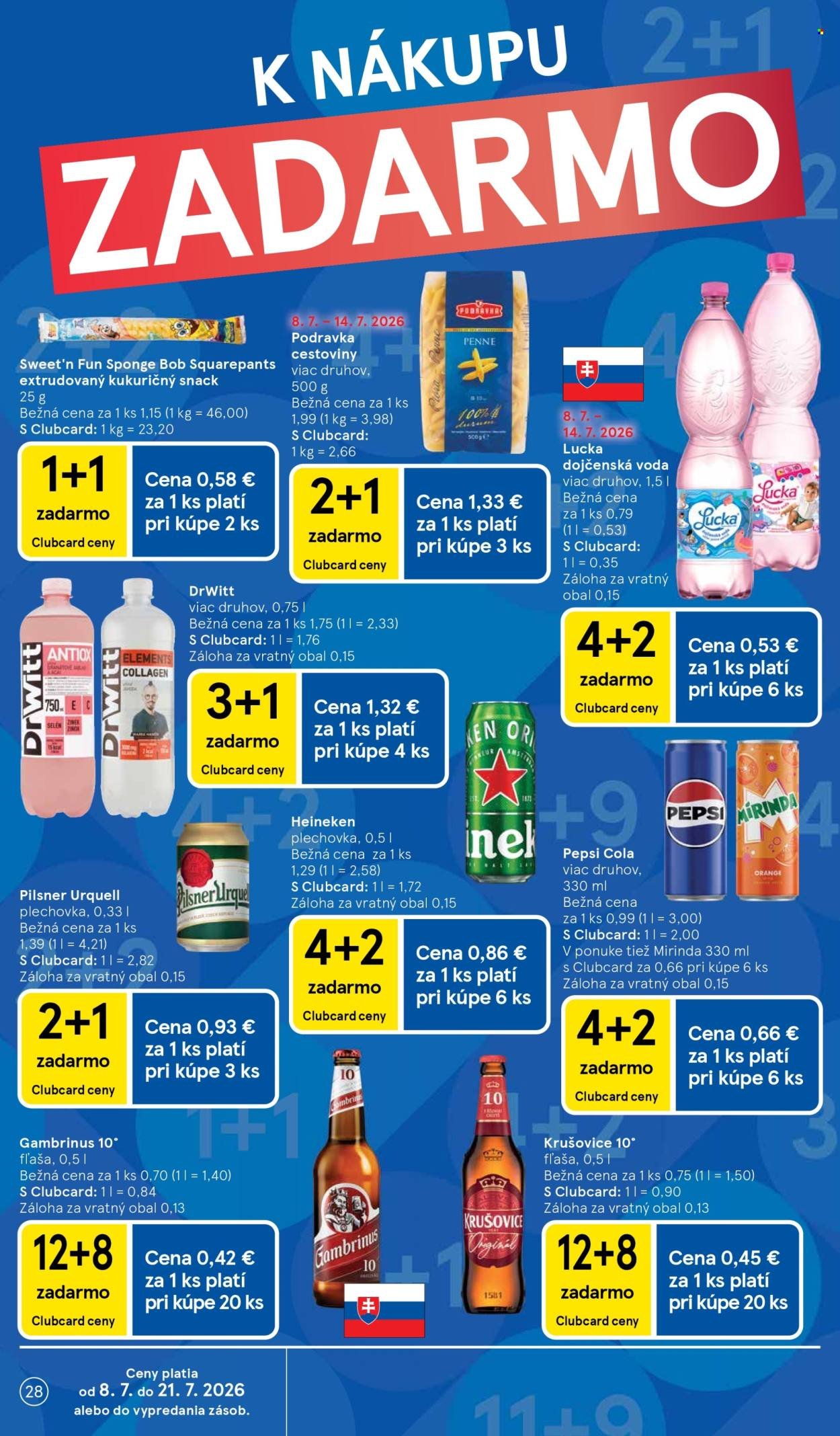 TESCO leták - Od stredy 8.7.2026