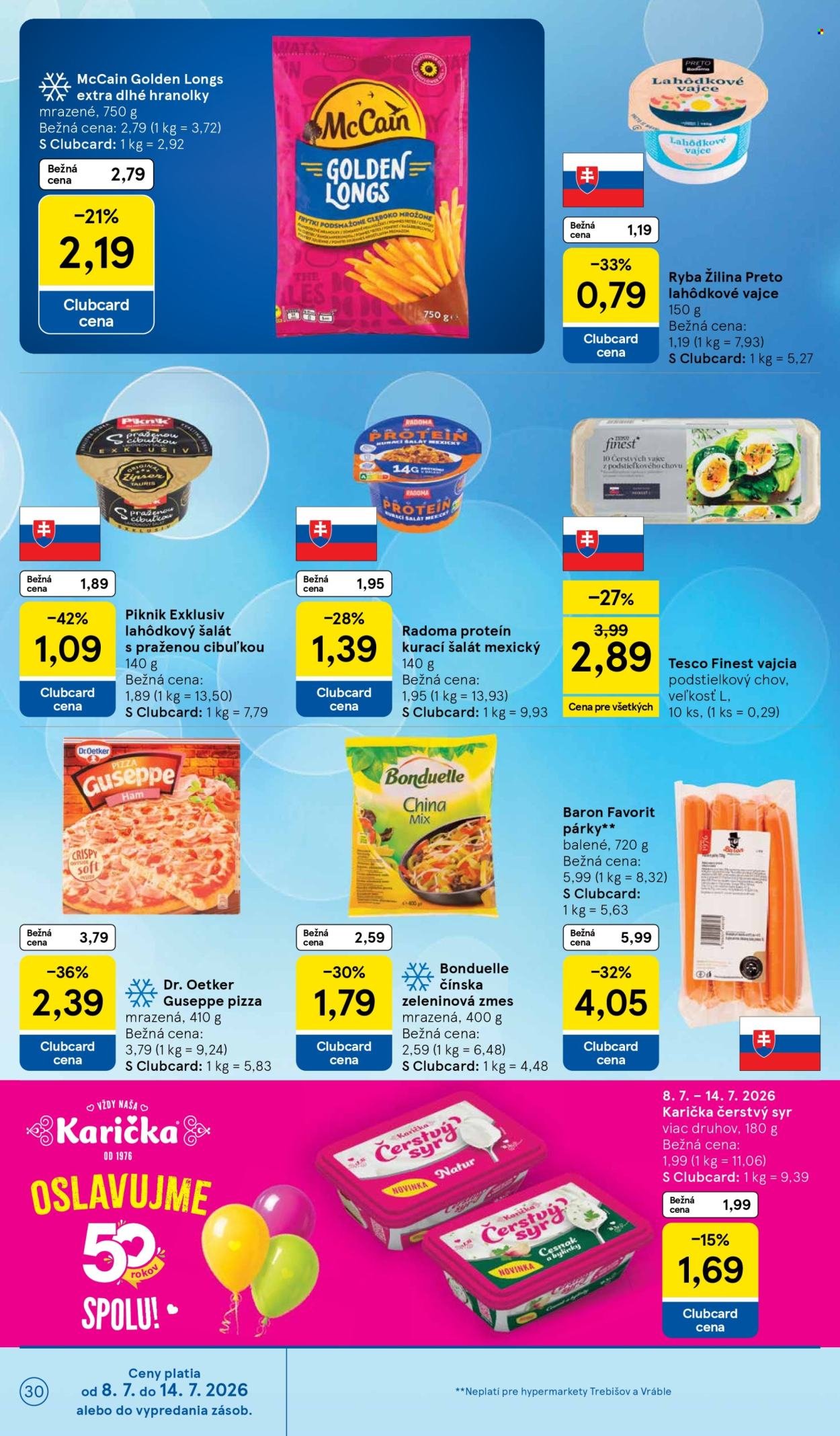 TESCO leták - Od stredy 8.7.2026