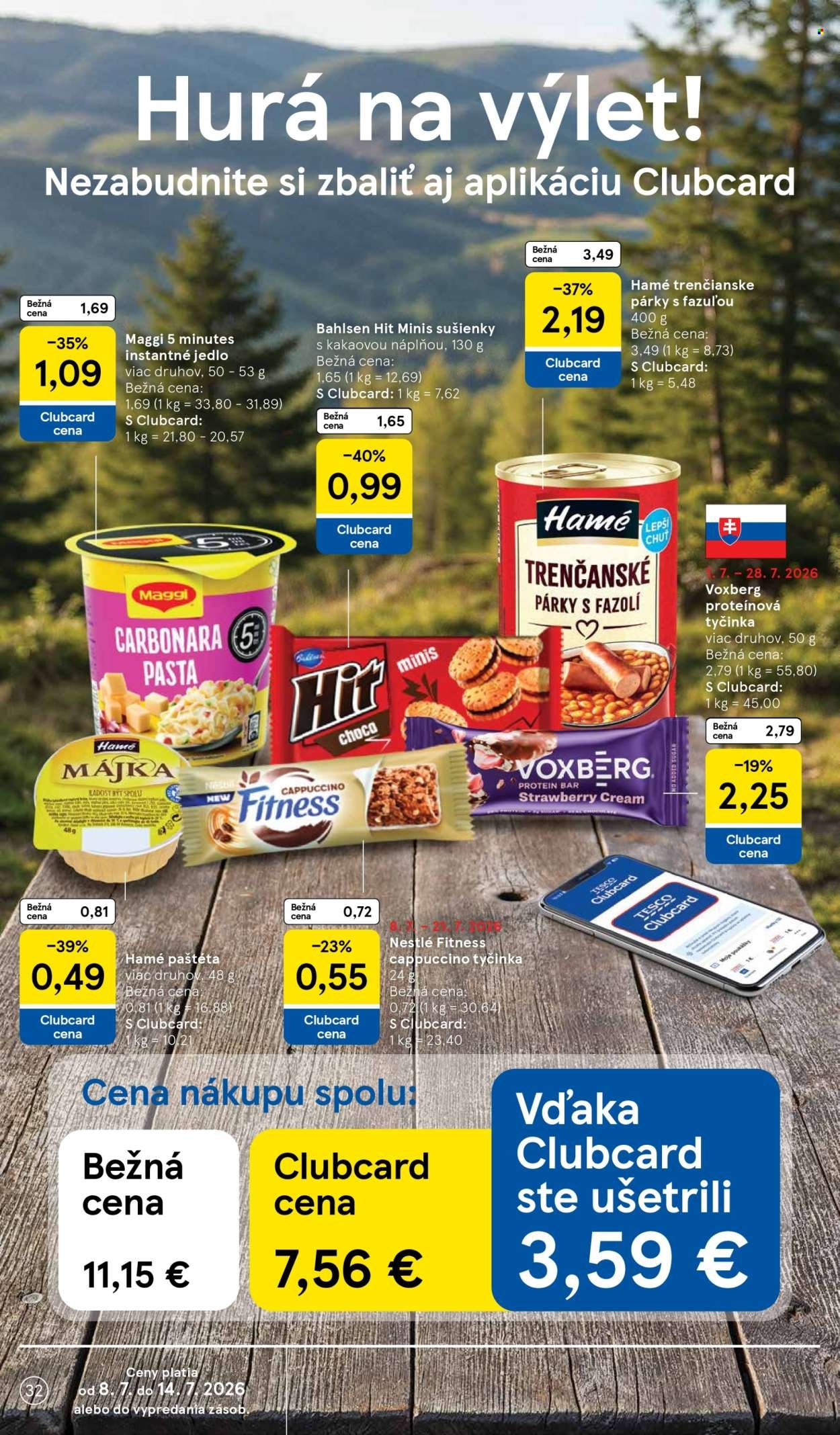 TESCO leták - Od stredy 8.7.2026