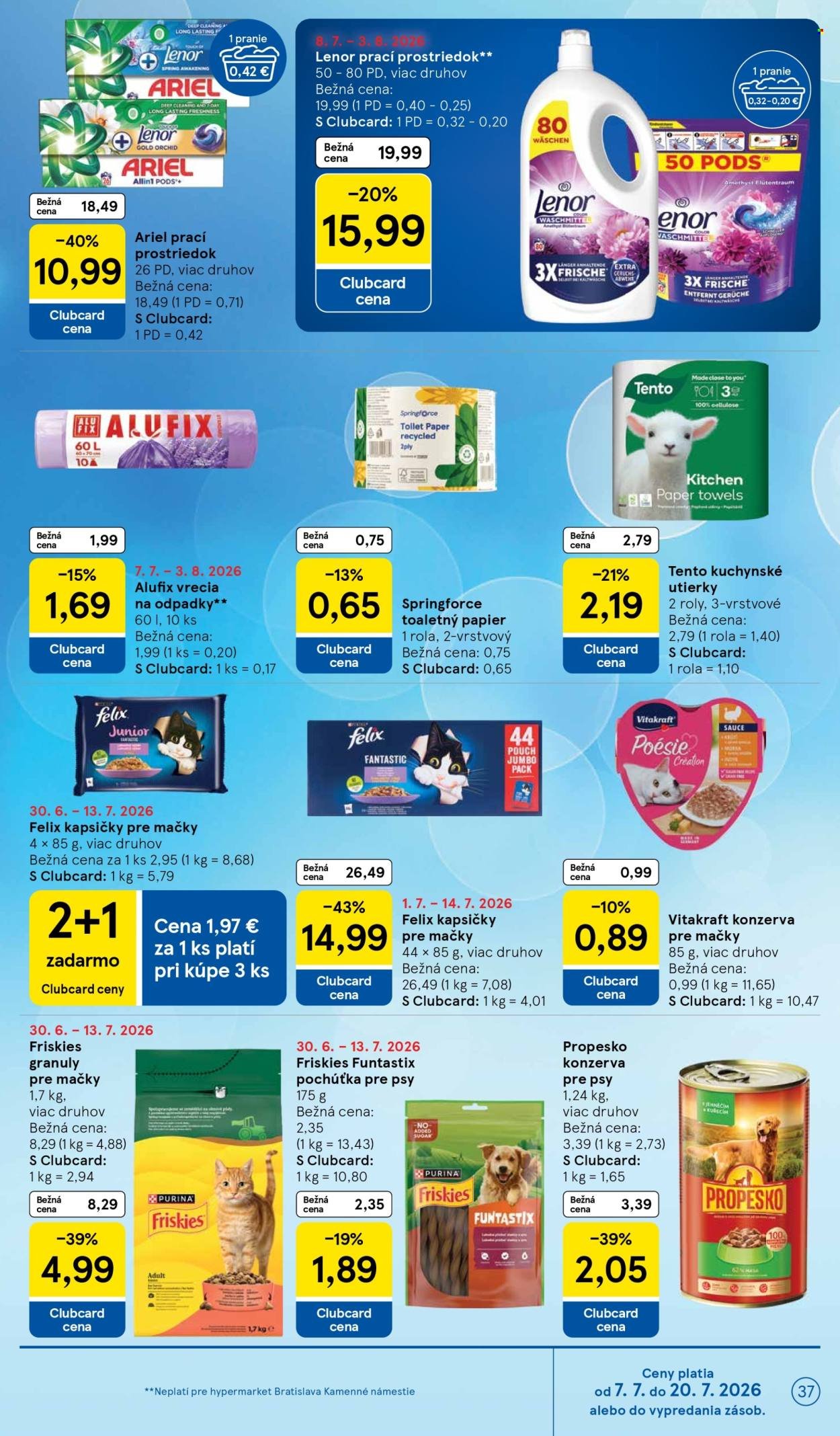 TESCO leták - Od stredy 8.7.2026