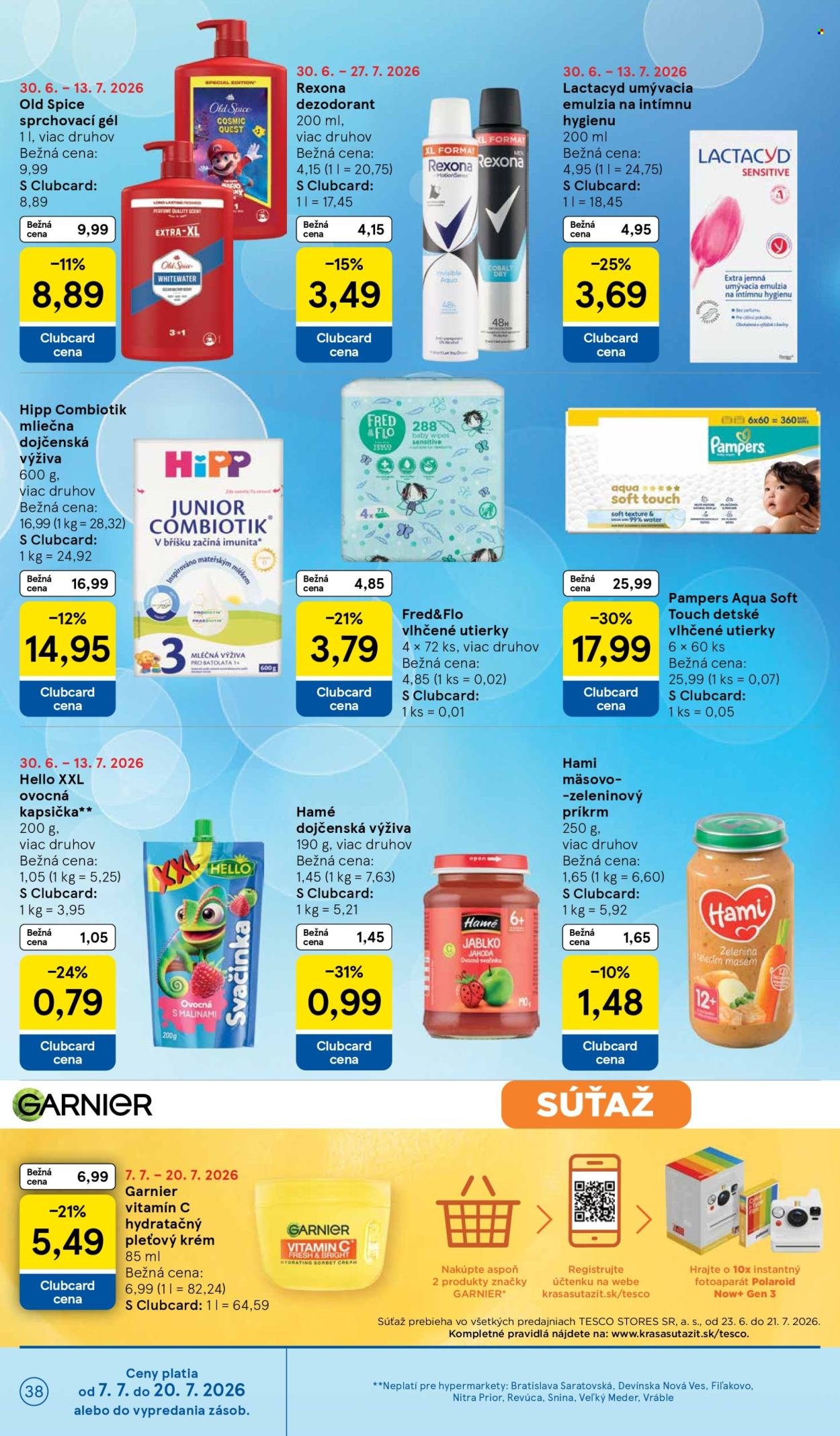 TESCO leták - Od stredy 8.7.2026