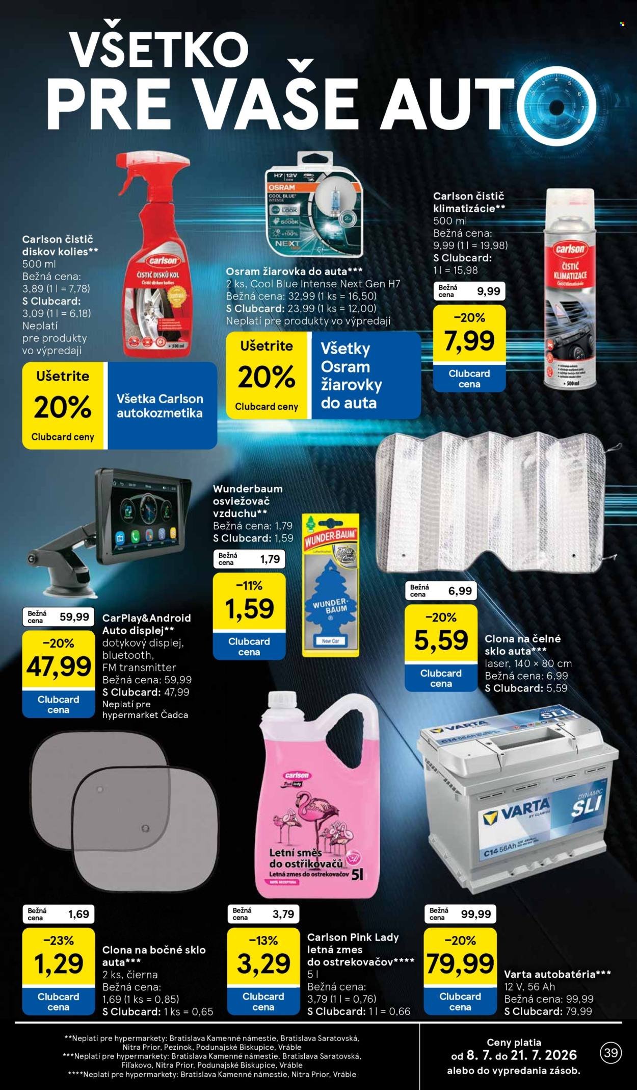 TESCO leták - Od stredy 8.7.2026