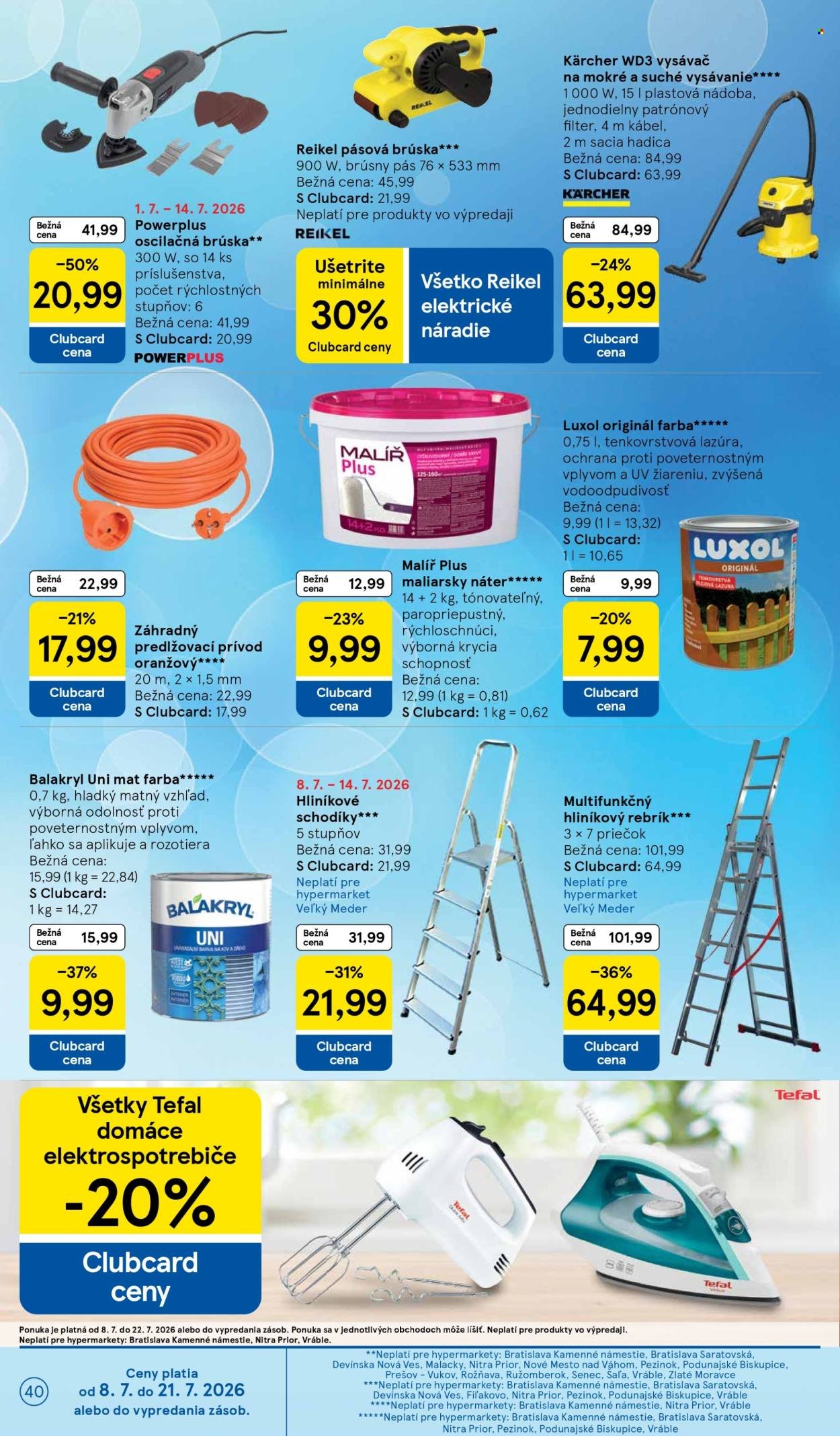 TESCO leták - Od stredy 8.7.2026