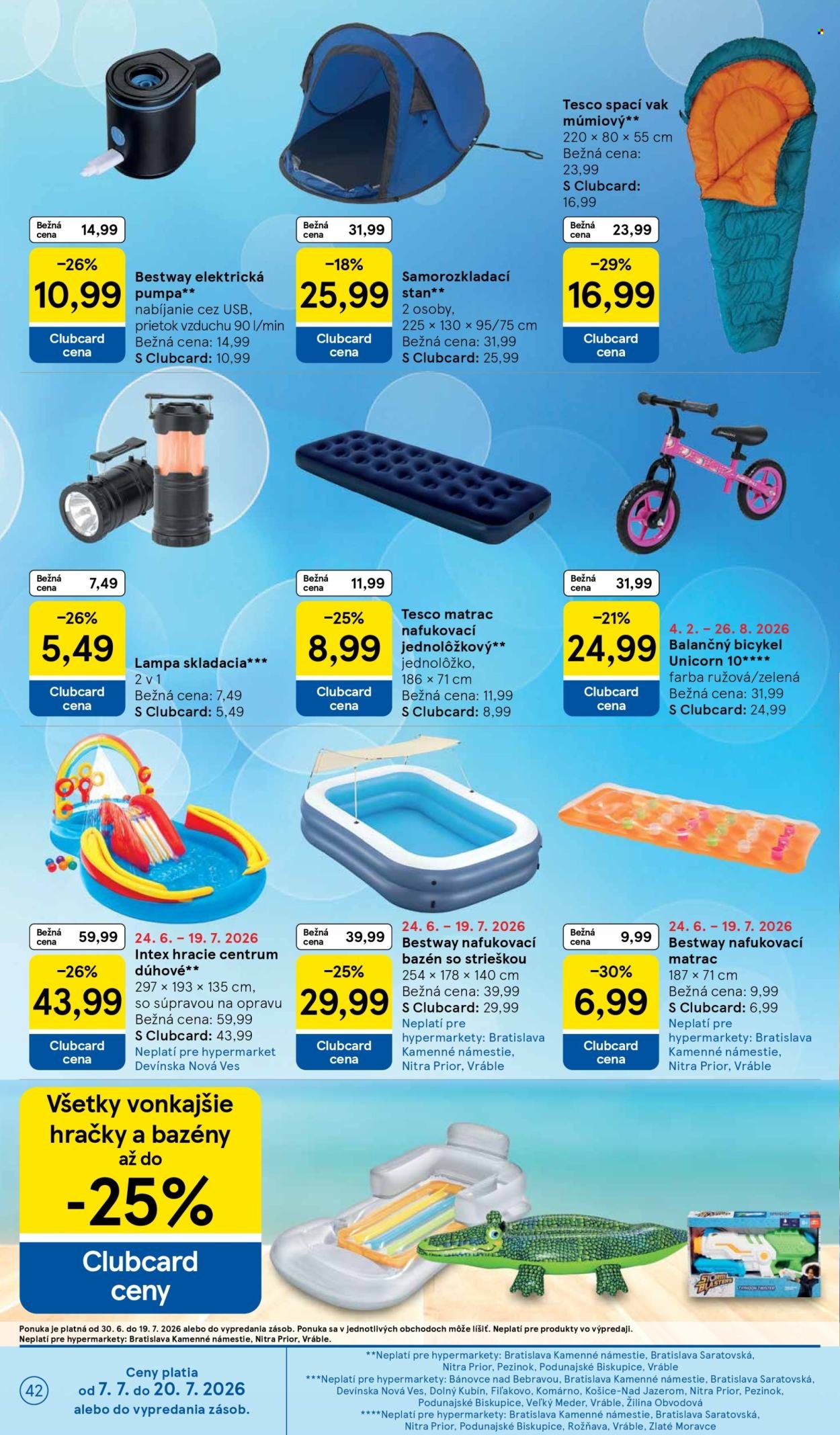 TESCO leták - Od stredy 8.7.2026
