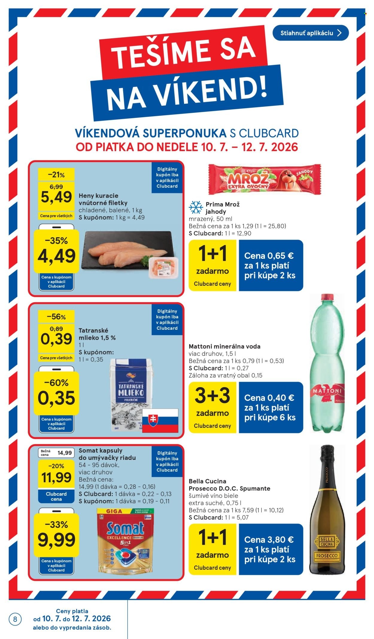 TESCO leták - Od stredy 8.7.2026