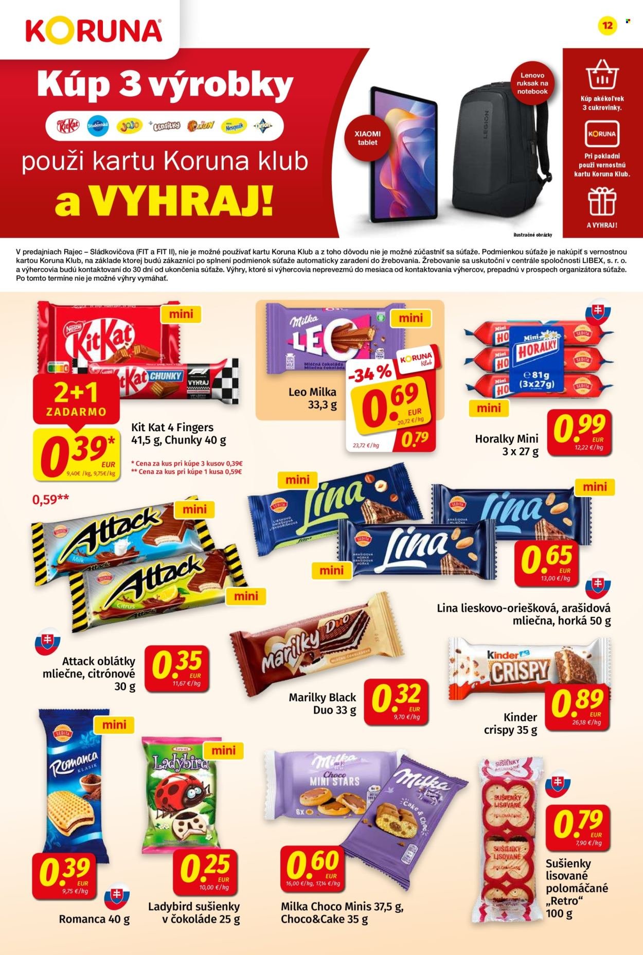 POTRAVINY KORUNA leták - Od piatka 28.8.2026