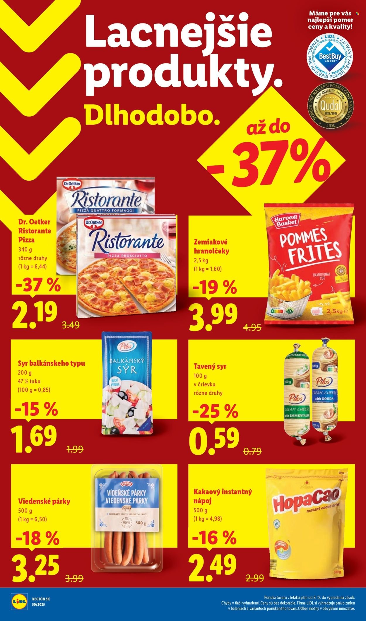LIDL leták - Od pondelka 8.12.2025 (2025-12-08 - 2025-12-14) | 2