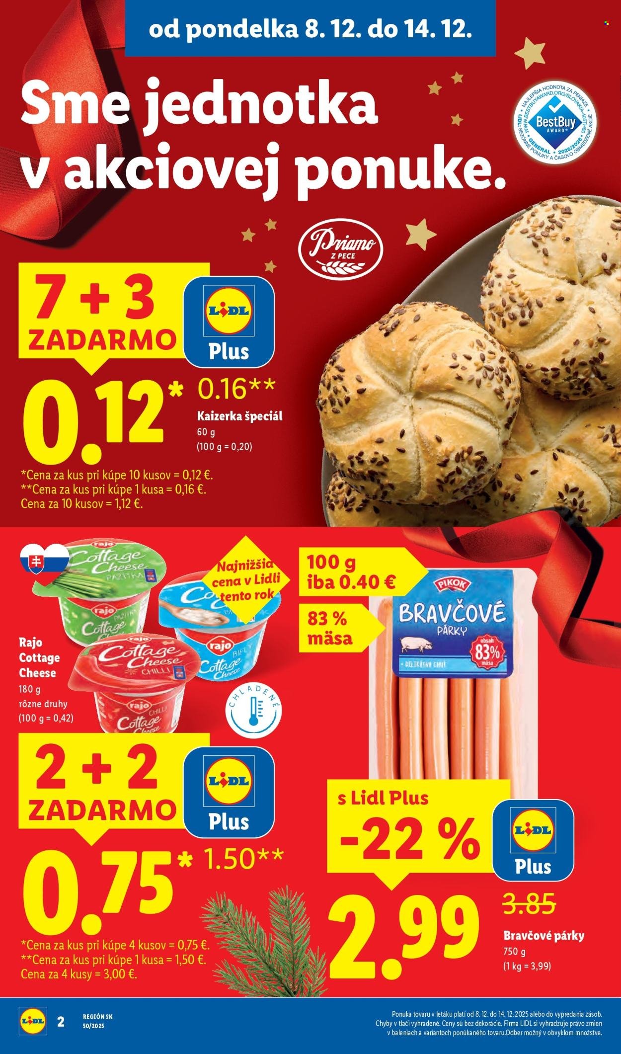 LIDL leták - Od pondelka 8.12.2025 (2025-12-08 - 2025-12-14) | 4