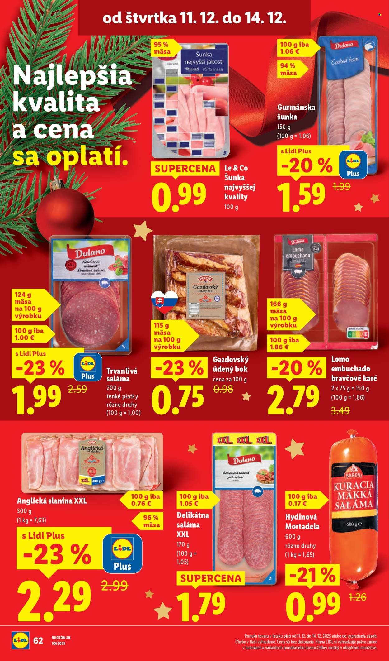 LIDL leták - Od pondelka 8.12.2025 (2025-12-08 - 2025-12-14) | 75