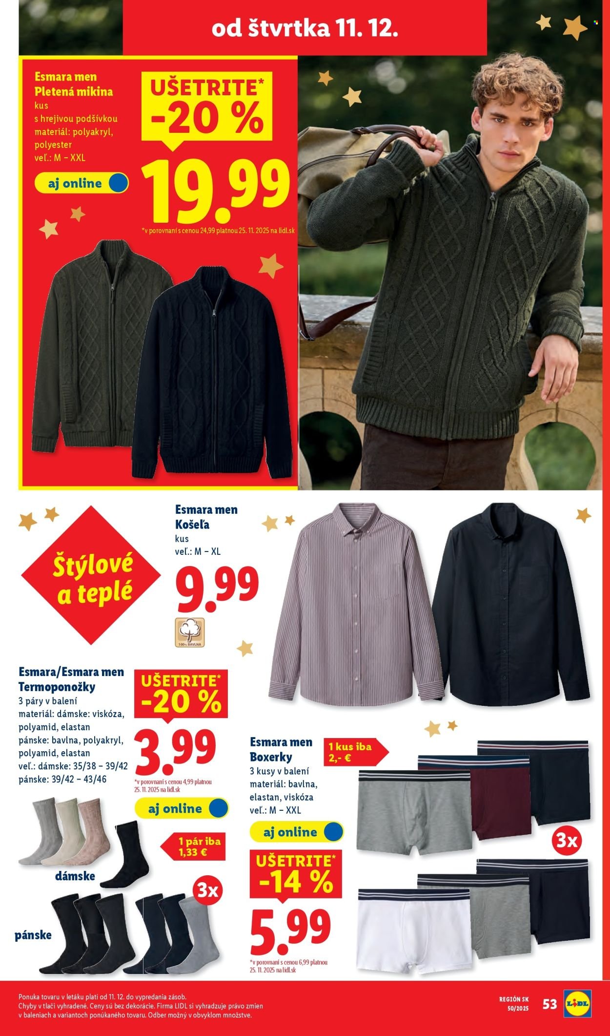 LIDL leták - Od pondelka 8.12.2025 (2025-12-08 - 2025-12-14) | 93