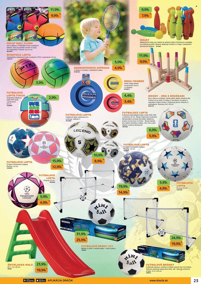 DRÁČIK leták - Od štvrtka 16.4.2026 (2026-04-16 - 2026-07-31) | 23