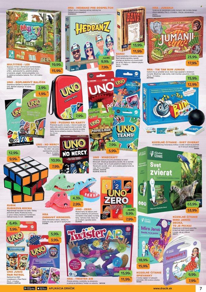 DRÁČIK leták - Od štvrtka 16.4.2026 (2026-04-16 - 2026-07-31) | 7