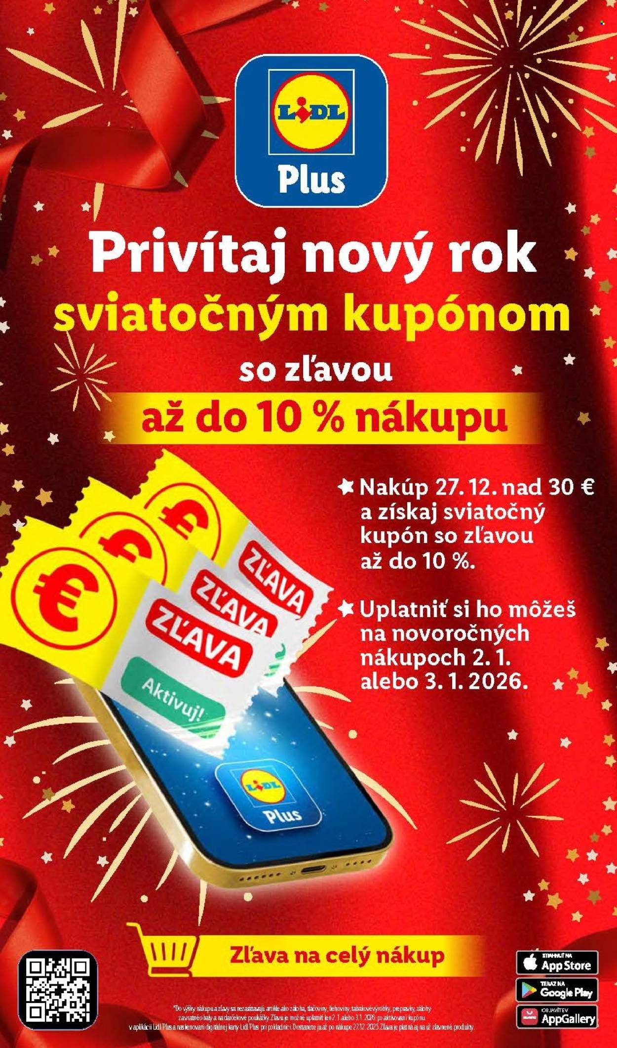 LIDL leták - Od soboty 27.12.2025 (2025-12-27 - 2025-12-31) | 2