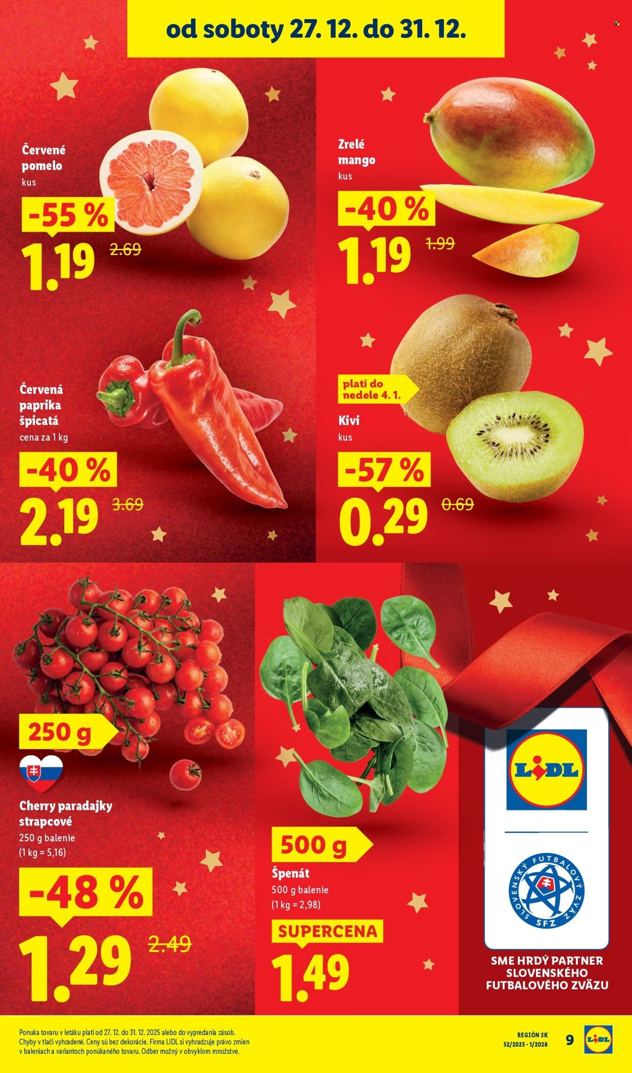 LIDL leták - Od soboty 27.12.2025 (2025-12-27 - 2025-12-31) | 11