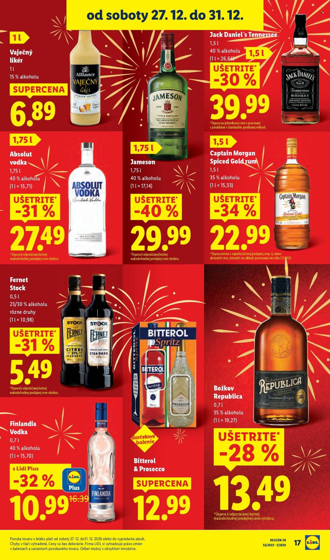 LIDL leták - Od soboty 27.12.2025 (2025-12-27 - 2025-12-31) | 21