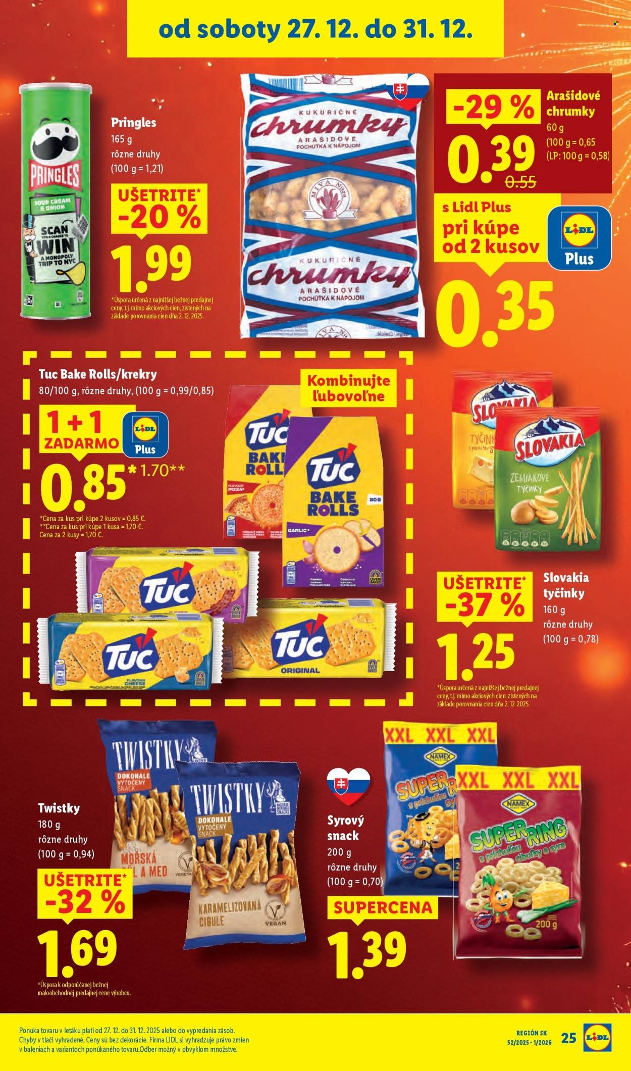 LIDL leták - Od soboty 27.12.2025 (2025-12-27 - 2025-12-31) | 29
