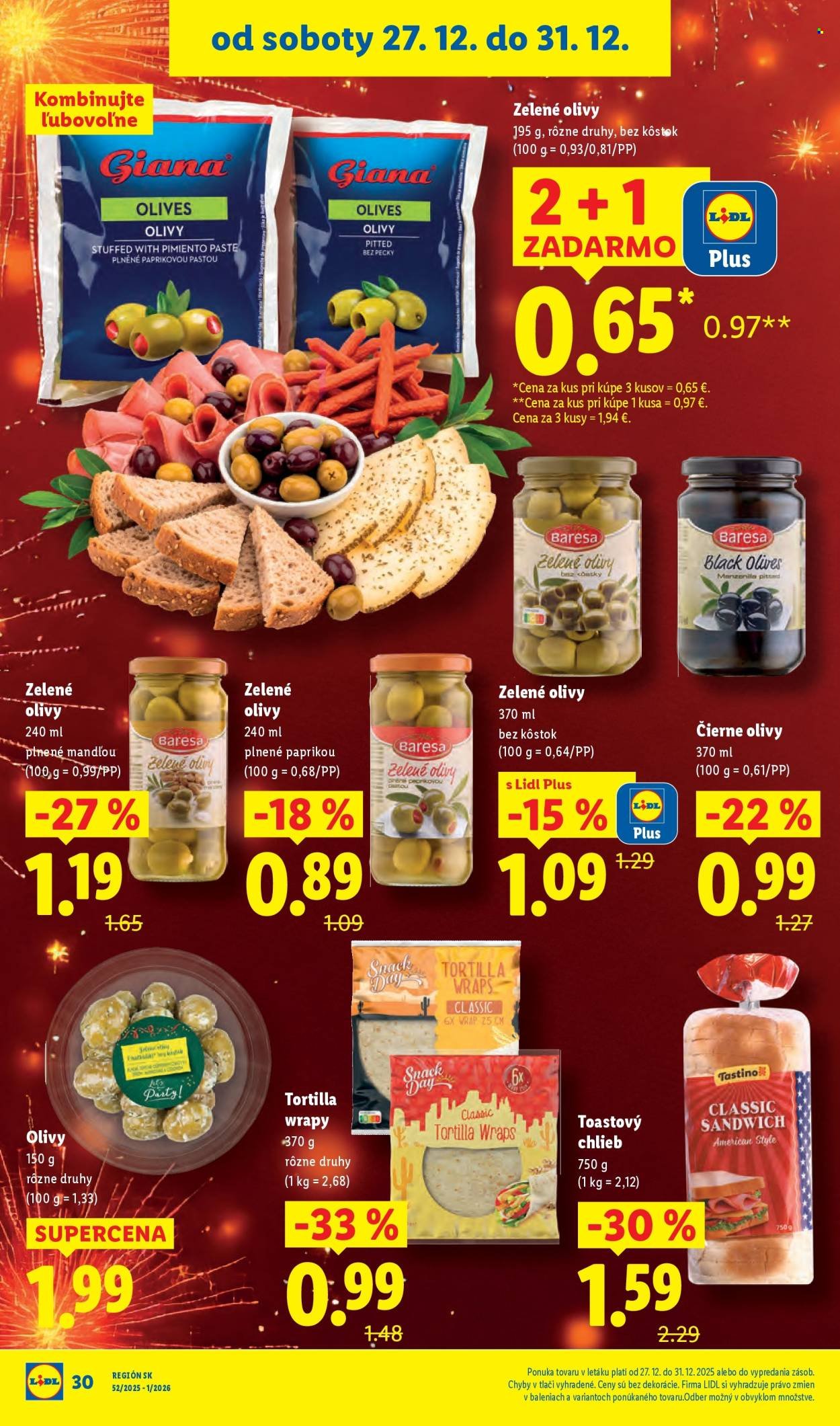 LIDL leták - Od soboty 27.12.2025 (2025-12-27 - 2025-12-31) | 34