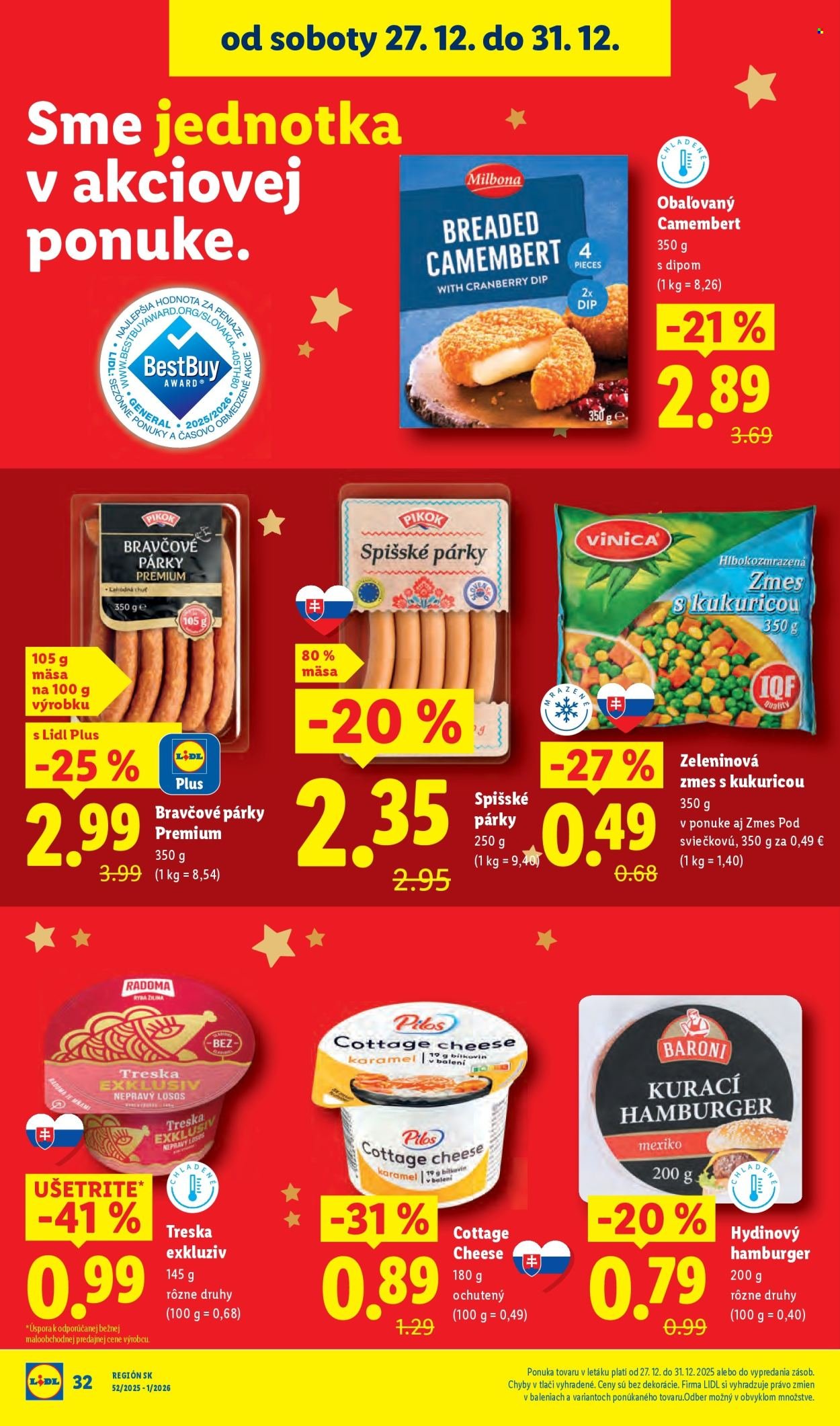 LIDL leták - Od soboty 27.12.2025 (2025-12-27 - 2025-12-31) | 38