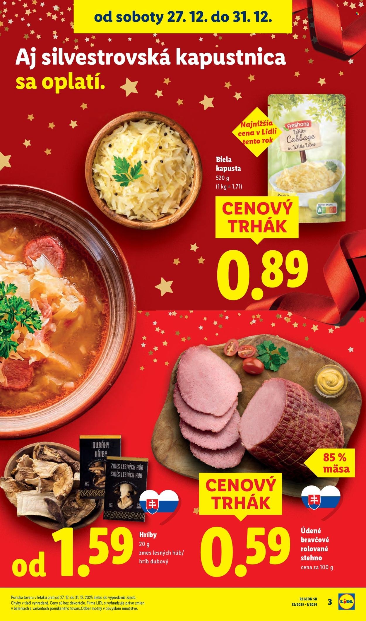 LIDL leták - Od soboty 27.12.2025 (2025-12-27 - 2025-12-31) | 5