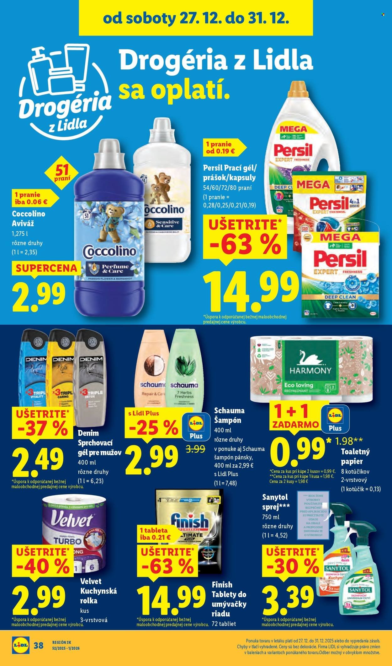 LIDL leták - Od soboty 27.12.2025 (2025-12-27 - 2025-12-31) | 46