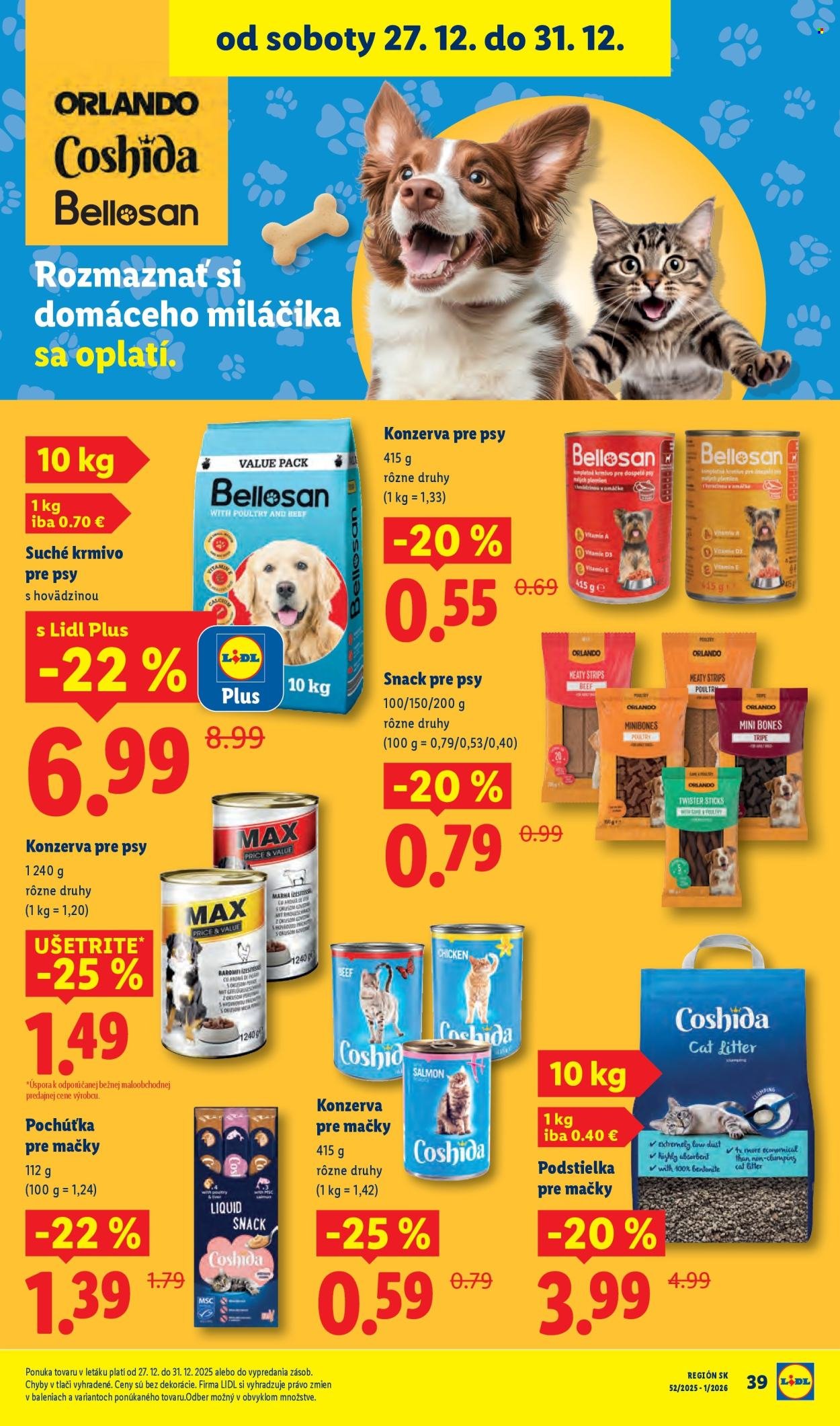 LIDL leták - Od soboty 27.12.2025 (2025-12-27 - 2025-12-31) | 47