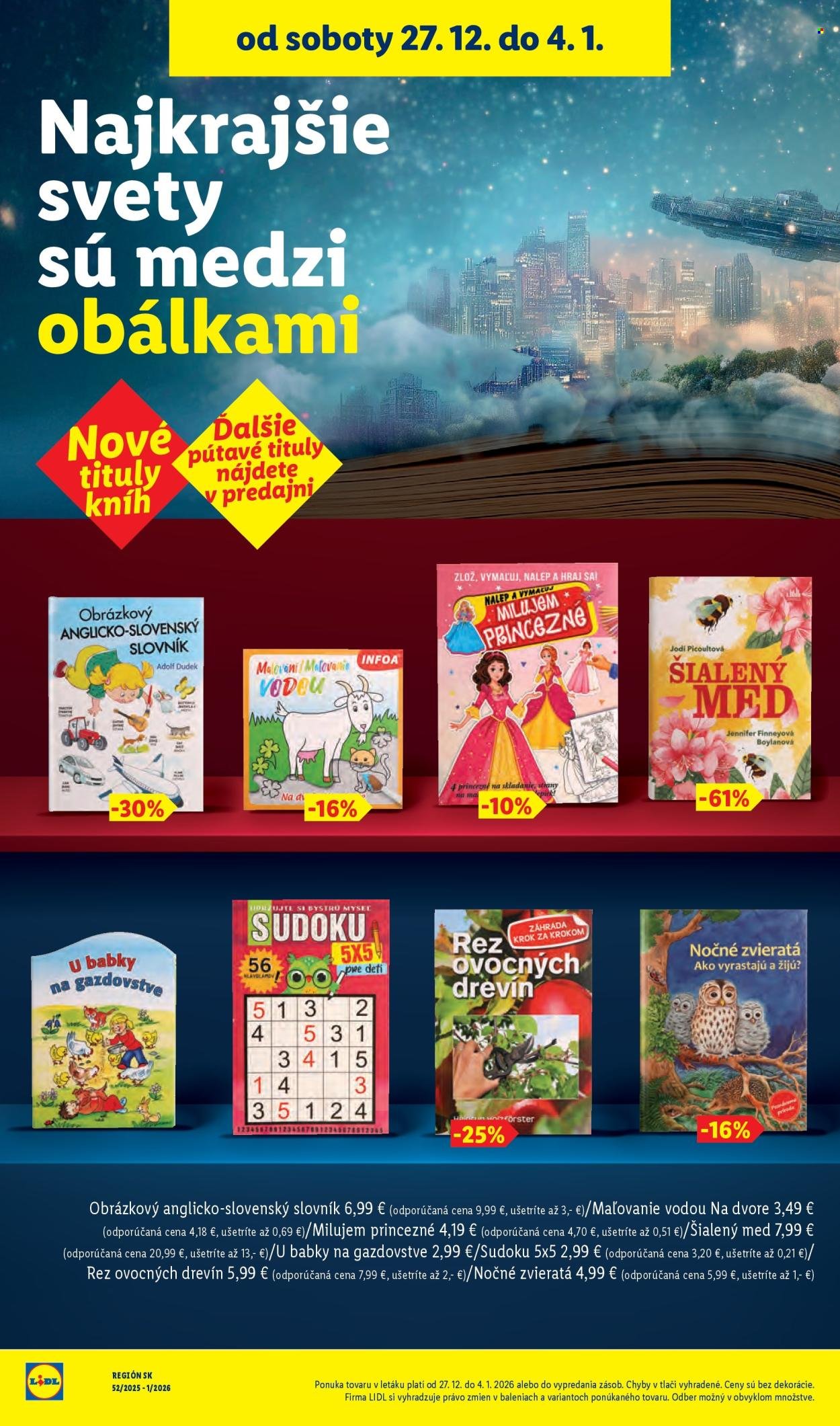 LIDL leták - Od soboty 27.12.2025 (2025-12-27 - 2025-12-31) | 52