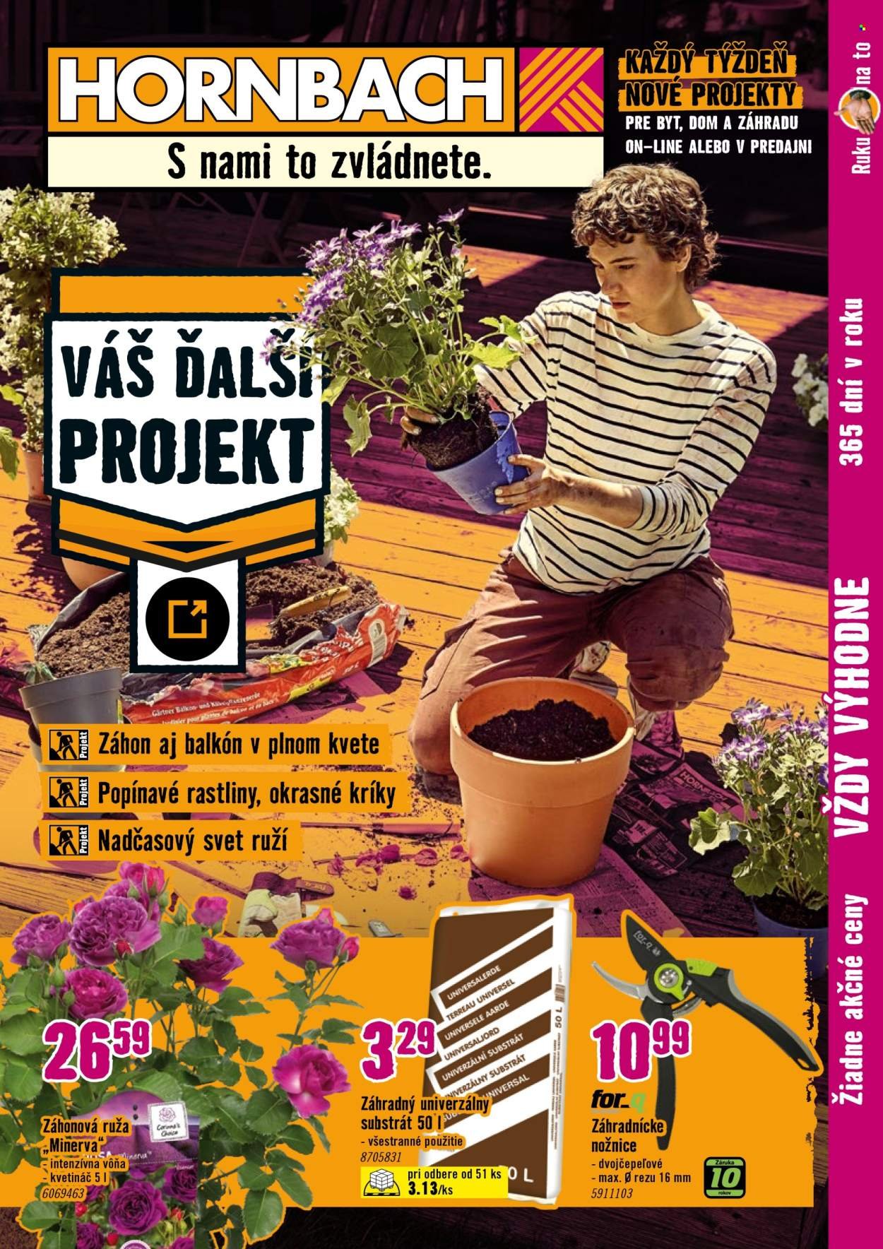 HORNBACH leták - Váš ďalší projekt - Letničky