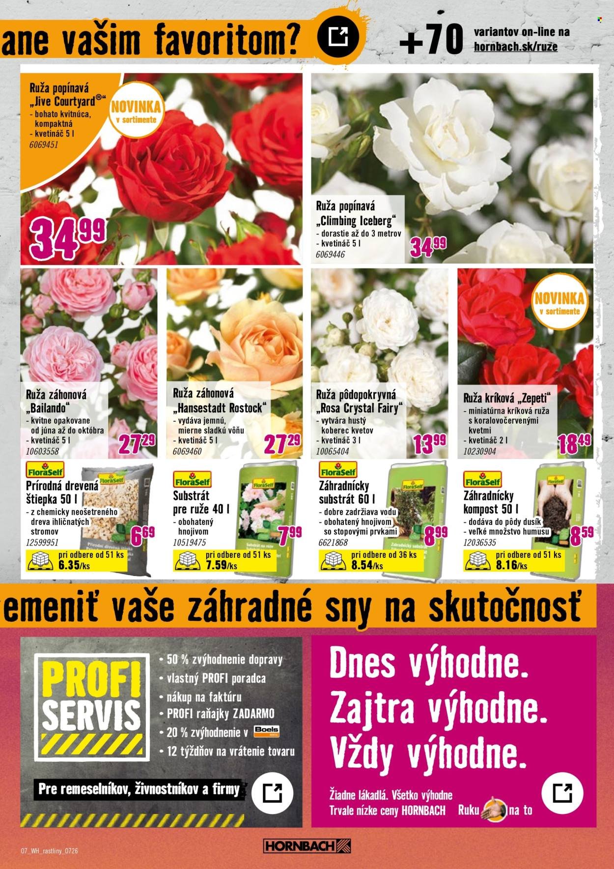 HORNBACH leták - Váš ďalší projekt - Letničky
