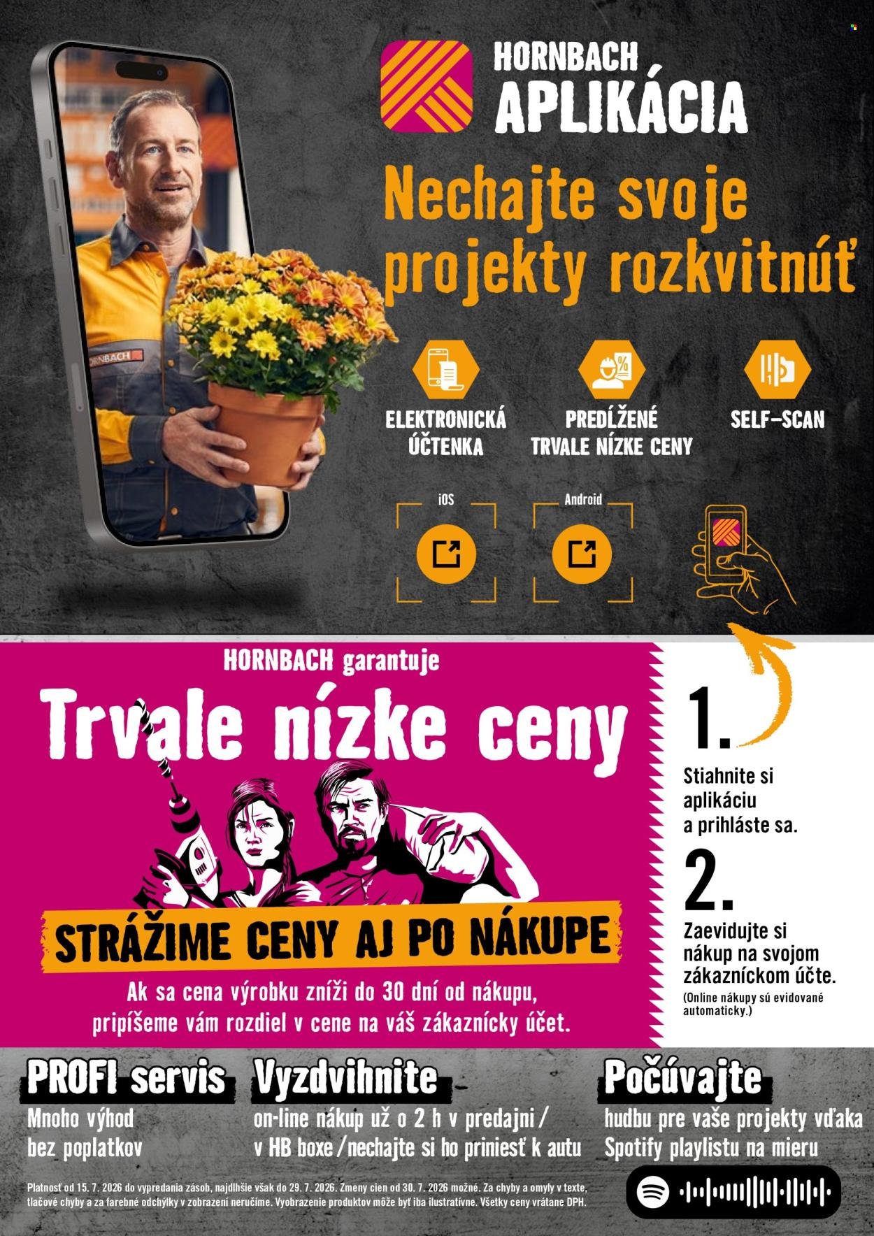 HORNBACH leták - Váš ďalší projekt - Letničky