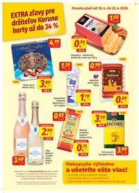 POTRAVINY KORUNA leták - Od piatka 10.4.2026 (2026-04-10 - 2026-04-22)