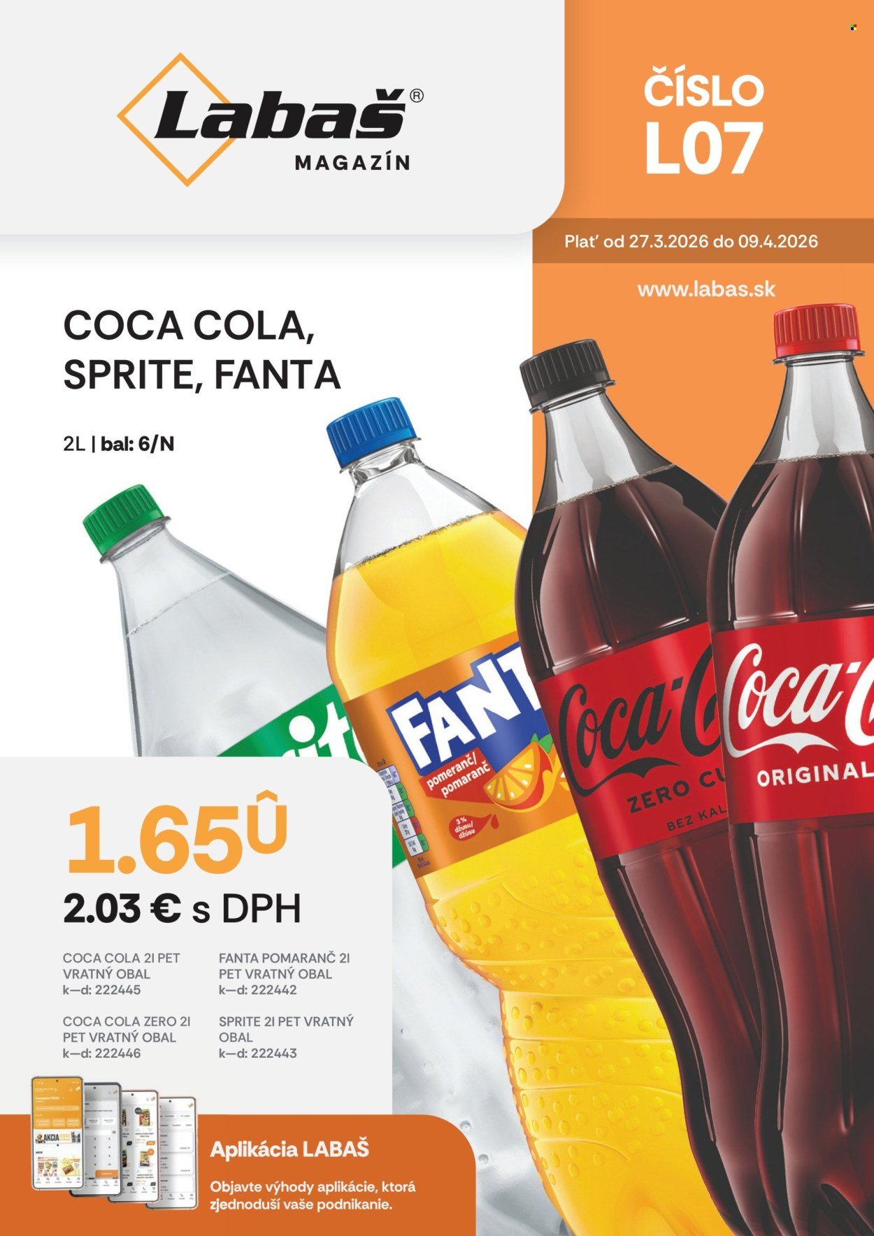 LABAŠ leták - Od piatka 27.3.2026 (2026-03-27 - 2026-04-09) | 1