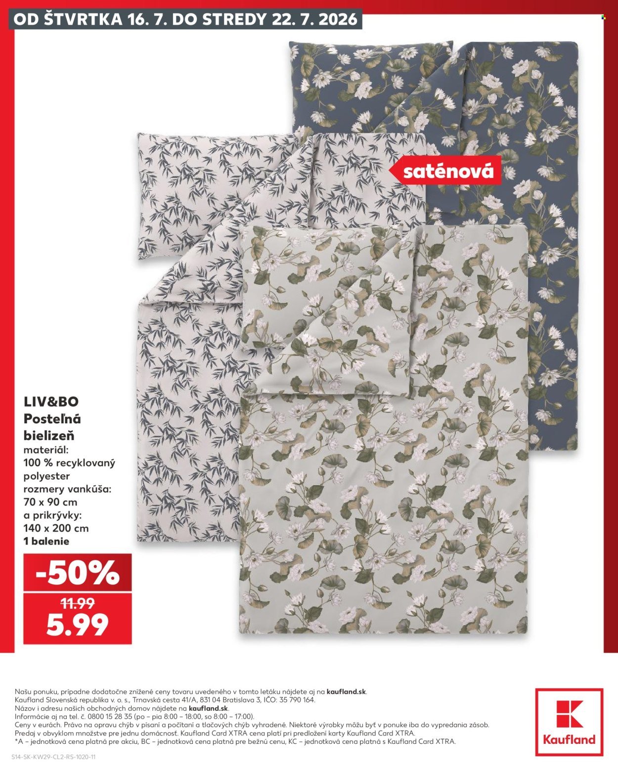 KAUFLAND leták - VÝPREDAJ NEPOTRAVINOVÉHO TOVARU
