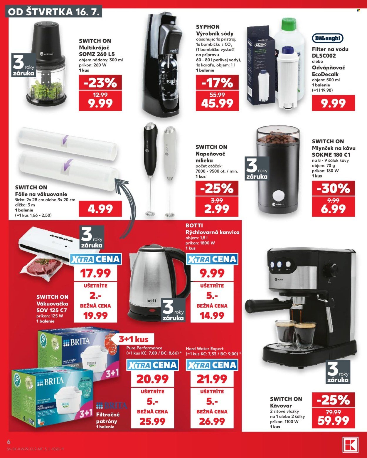 KAUFLAND leták - VÝPREDAJ NEPOTRAVINOVÉHO TOVARU