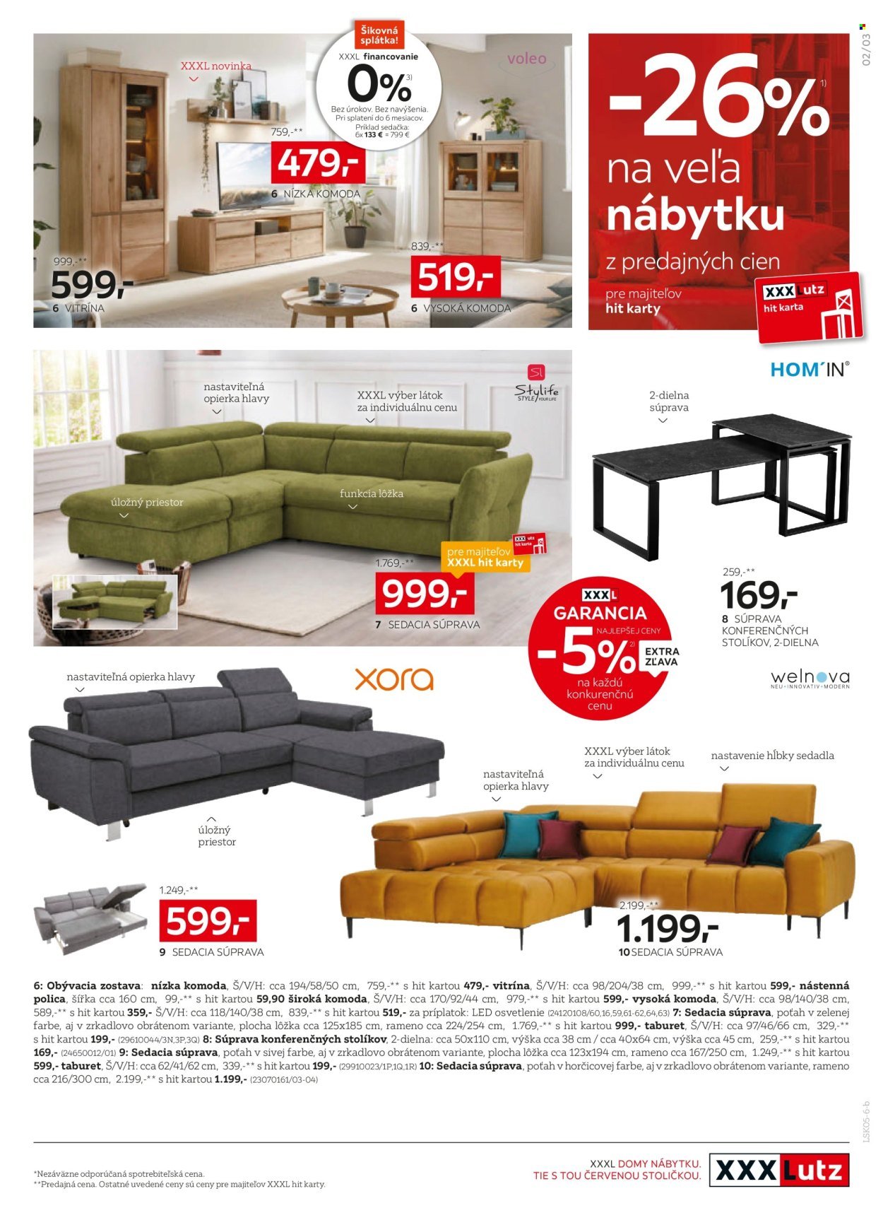 XXXLUTZ leták - Zľava 26 % takmer na všetko (2026-05-11 - 2026-05-24) | 3