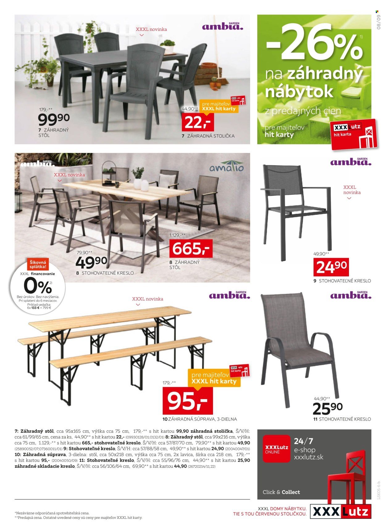 XXXLUTZ leták - Zľava 26 % takmer na všetko (2026-05-11 - 2026-05-24) | 9