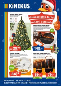 KINEKUS leták - Akciový leták - decembri (2025-12-01 - 2025-12-31)
