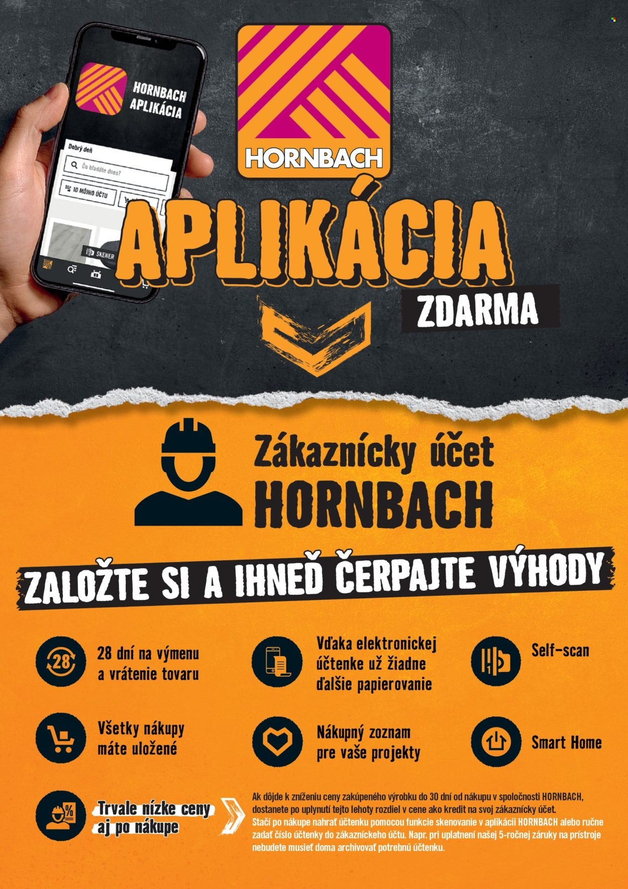 HORNBACH leták - Váš ďalší projekt - Zahradné stavebniny