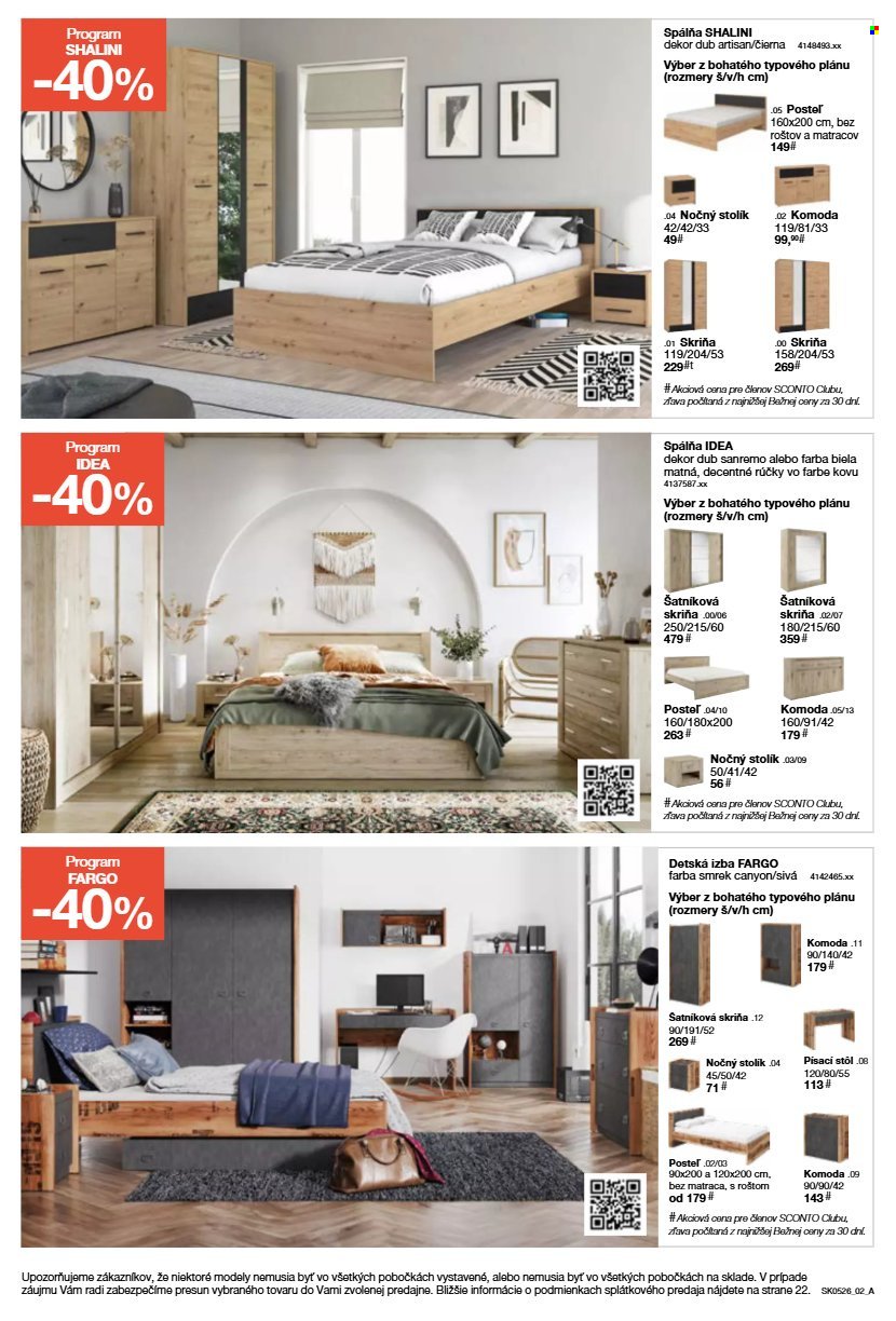 SCONTO NÁBYTOK leták - Aktuálny leták (2026-03-25 - 2026-04-09) | 2
