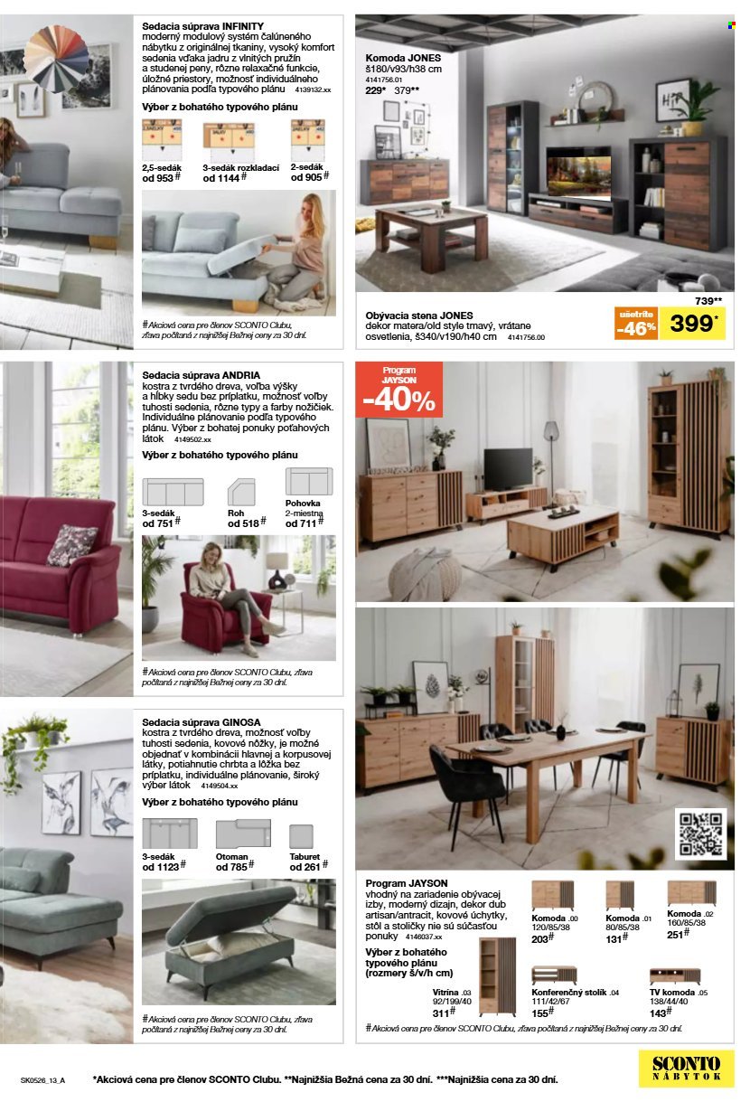 SCONTO NÁBYTOK leták - Aktuálny leták (2026-03-25 - 2026-04-09) | 13