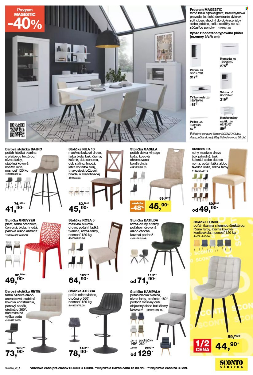 SCONTO NÁBYTOK leták - Aktuálny leták (2026-03-25 - 2026-04-09) | 17