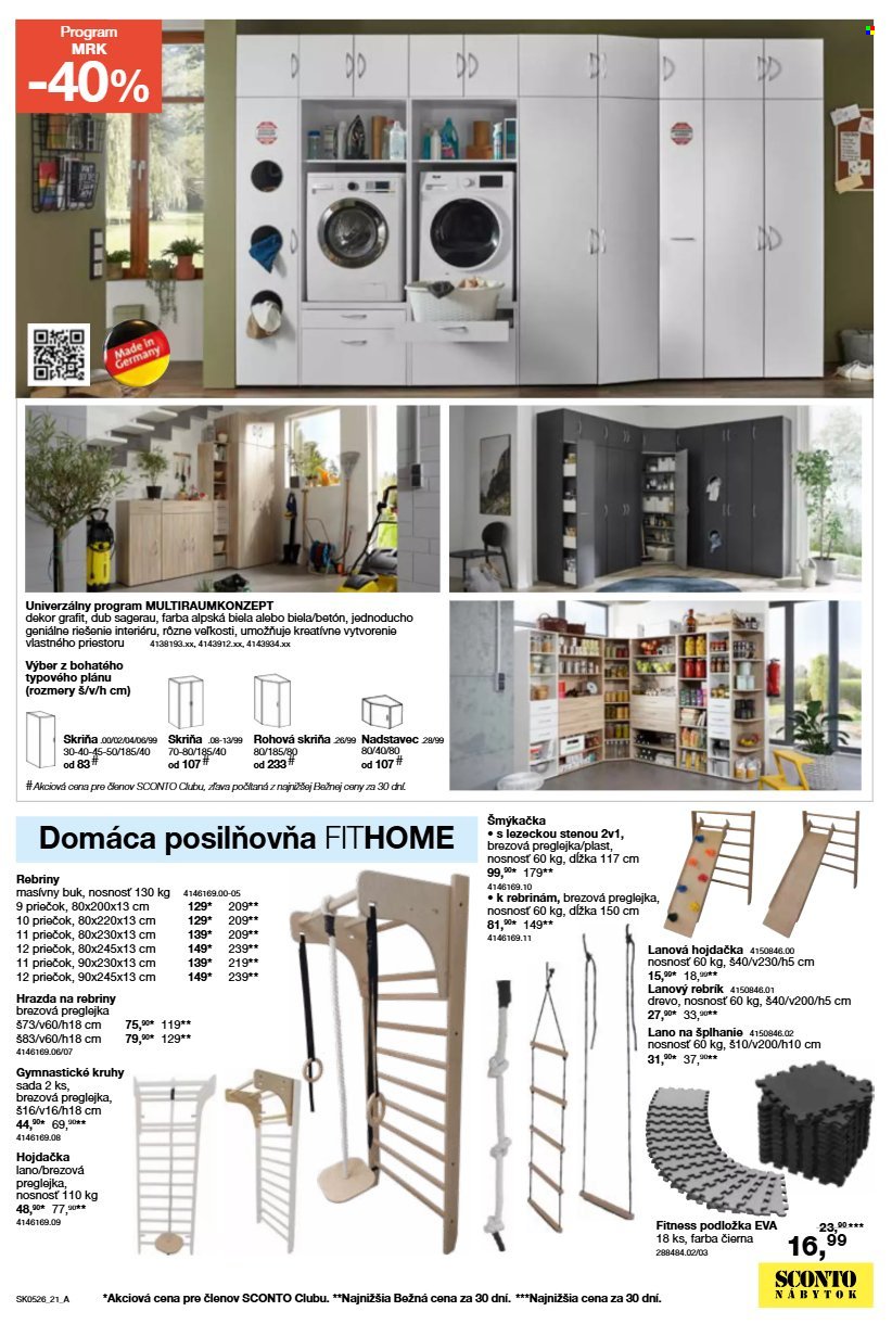 SCONTO NÁBYTOK leták - Aktuálny leták (2026-03-25 - 2026-04-09) | 21