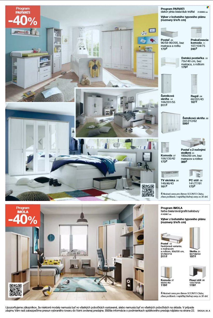 SCONTO NÁBYTOK leták - Aktuálny leták (2026-03-25 - 2026-04-09) | 6
