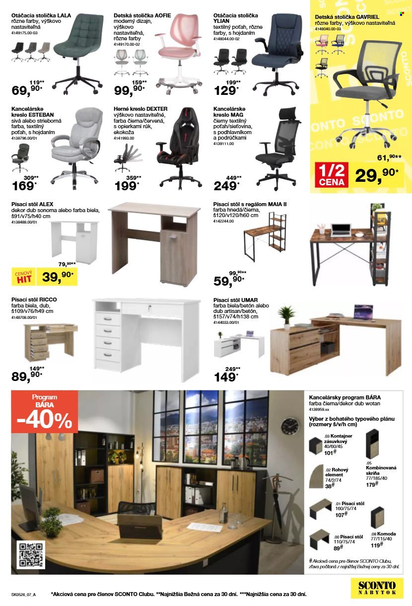 SCONTO NÁBYTOK leták - Aktuálny leták (2026-03-25 - 2026-04-09) | 7