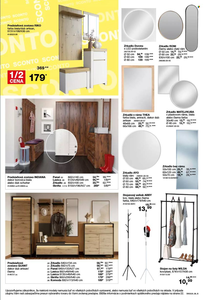 SCONTO NÁBYTOK leták - Aktuálny leták (2026-03-25 - 2026-04-09) | 8